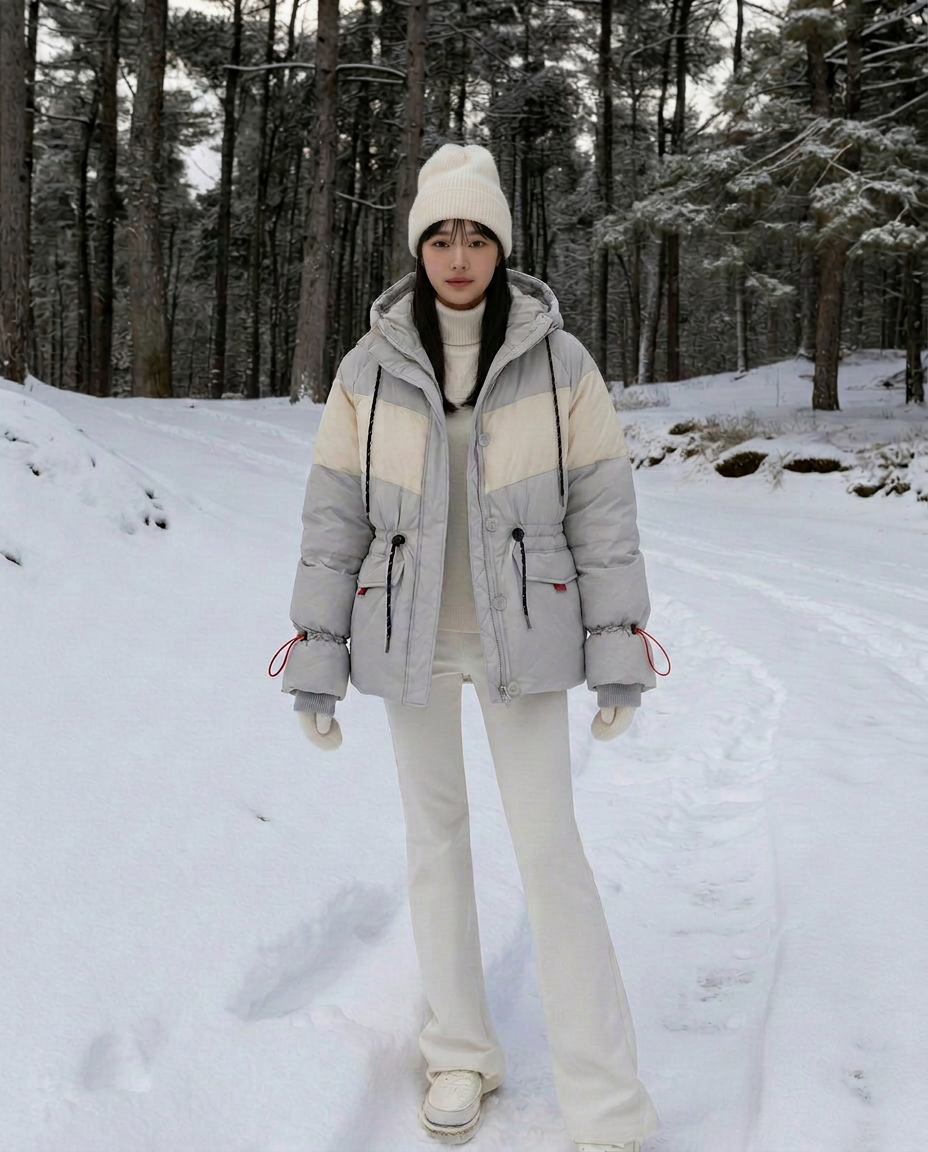 เช่าเสื้อกันหนาว หญิง รุ่น ICEBOX สี ฟ้า