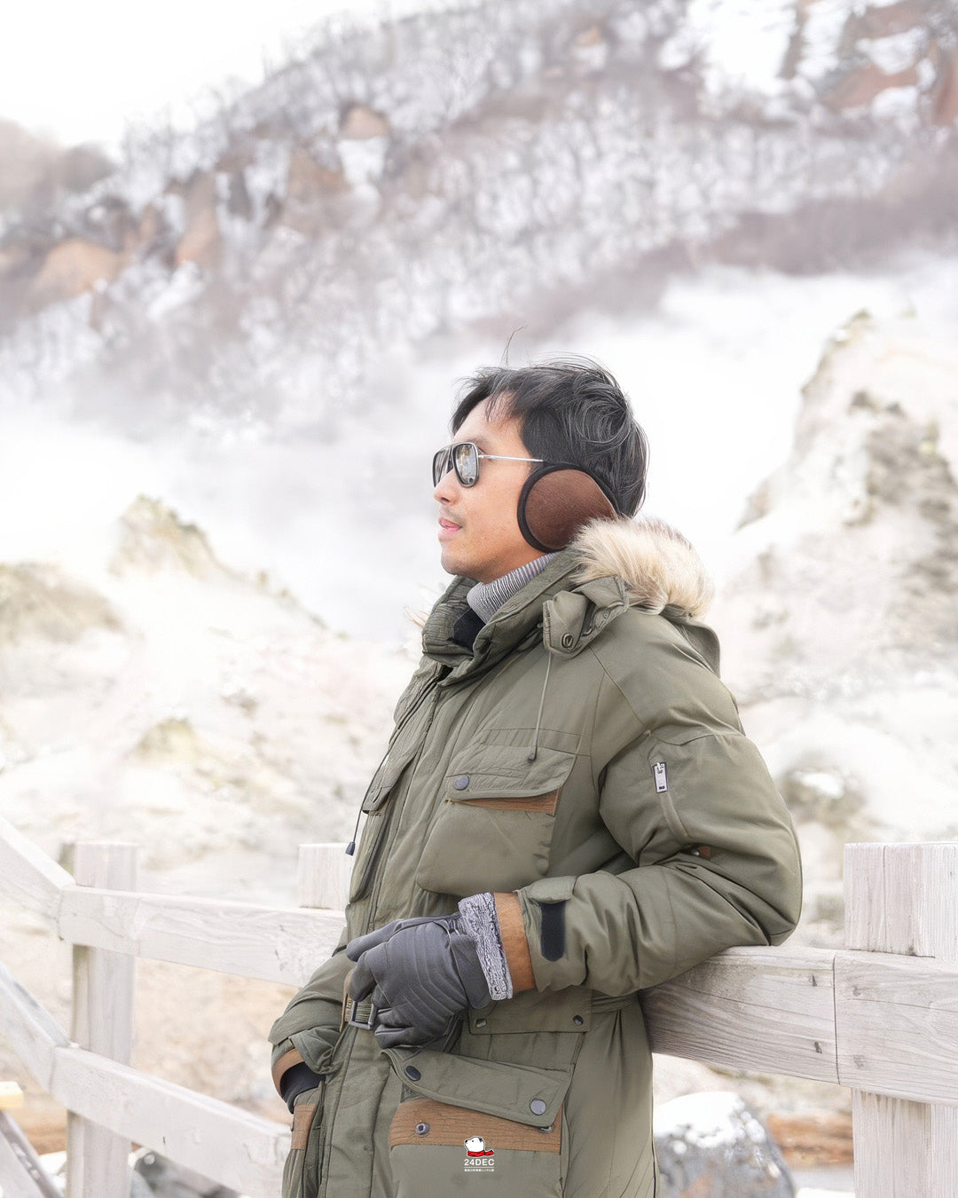เช่าเสื้อกันหนาว ชาย รุ่น ICELAND สี เขียว
