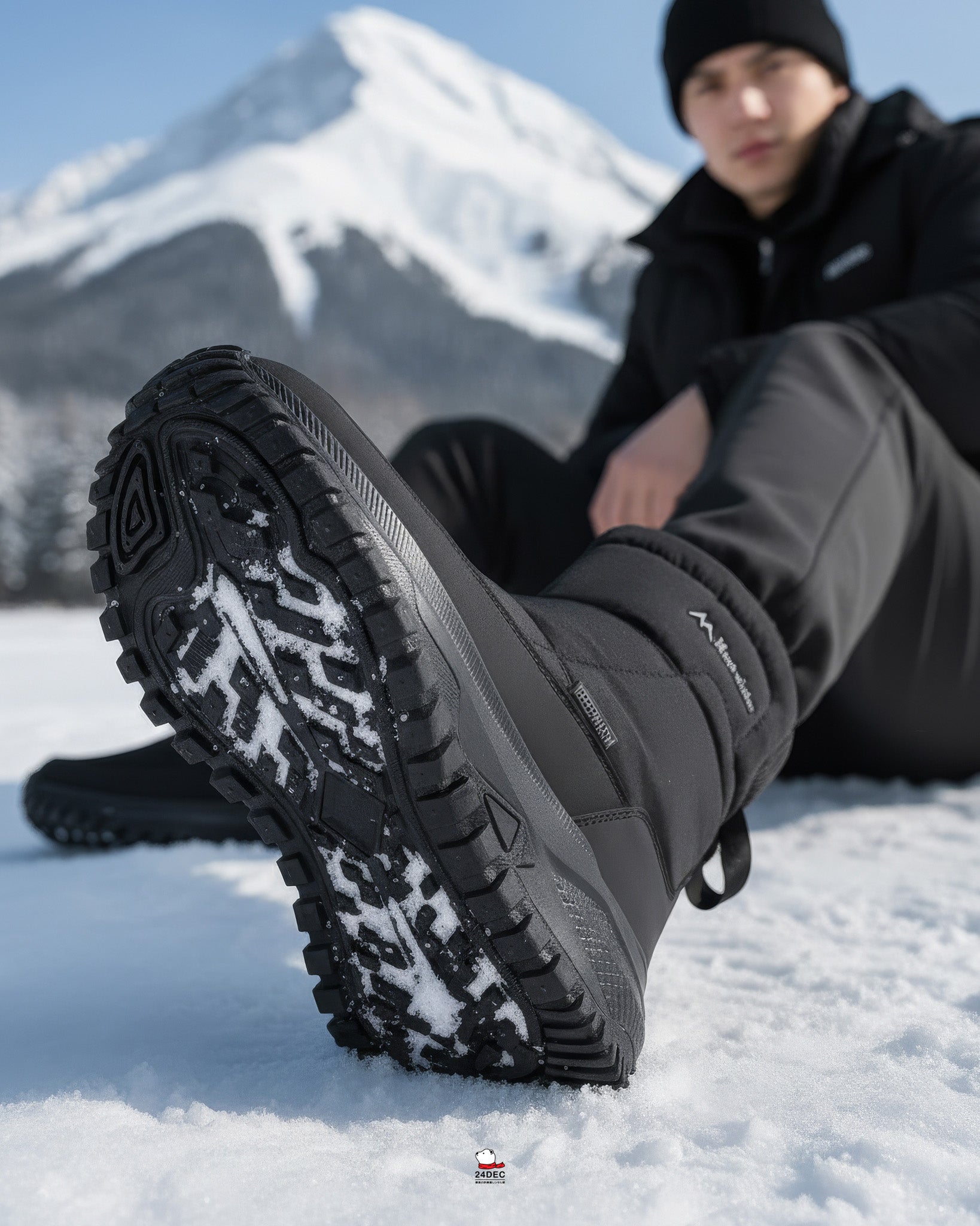 เช่ารองเท้าบูท ชาย รุ่น IGLOO สี ดำ
