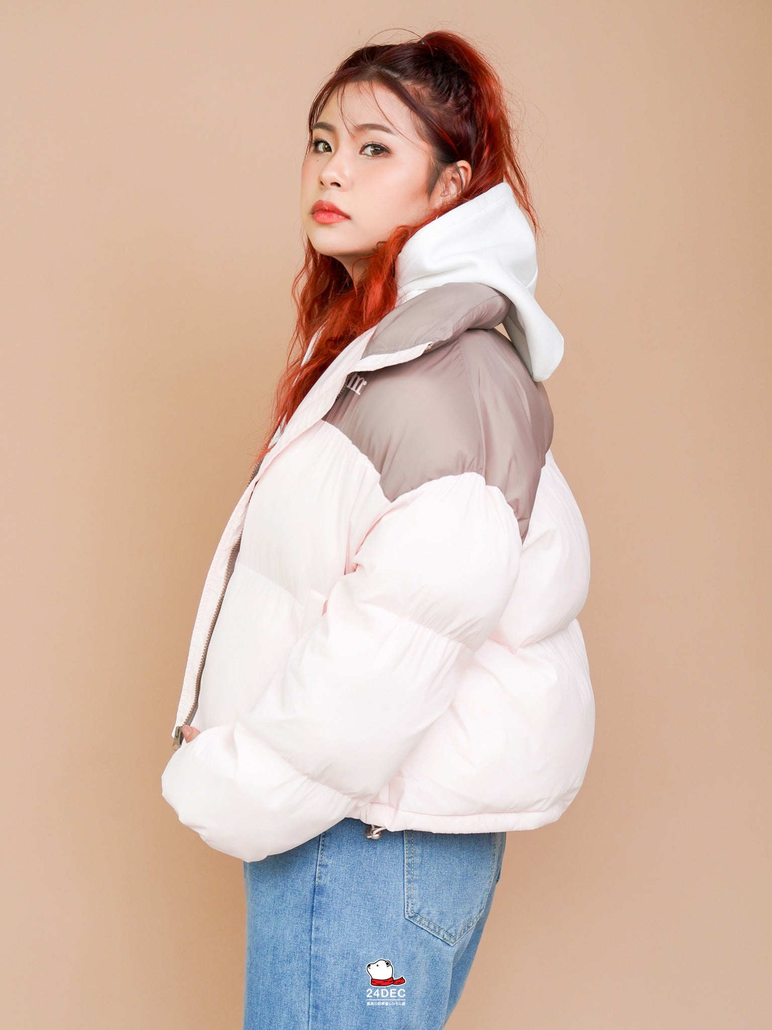 เช่าเสื้อกันหนาว หญิง รุ่น IRENE สี ชมพู