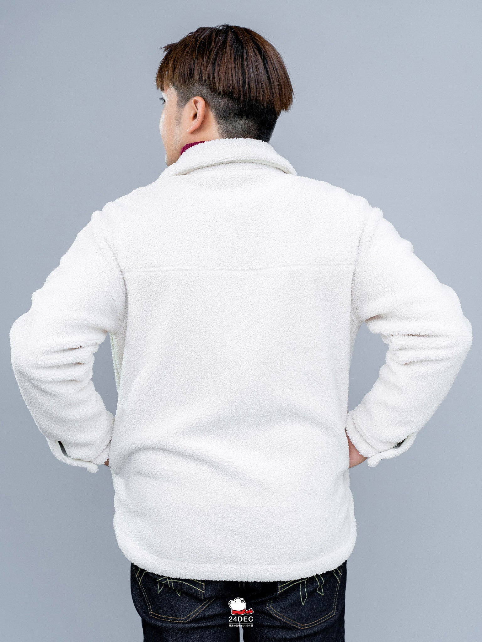 เช่าเสื้อแจ็คเก็ต ชาย รุ่น CLOUD สี ขาว
