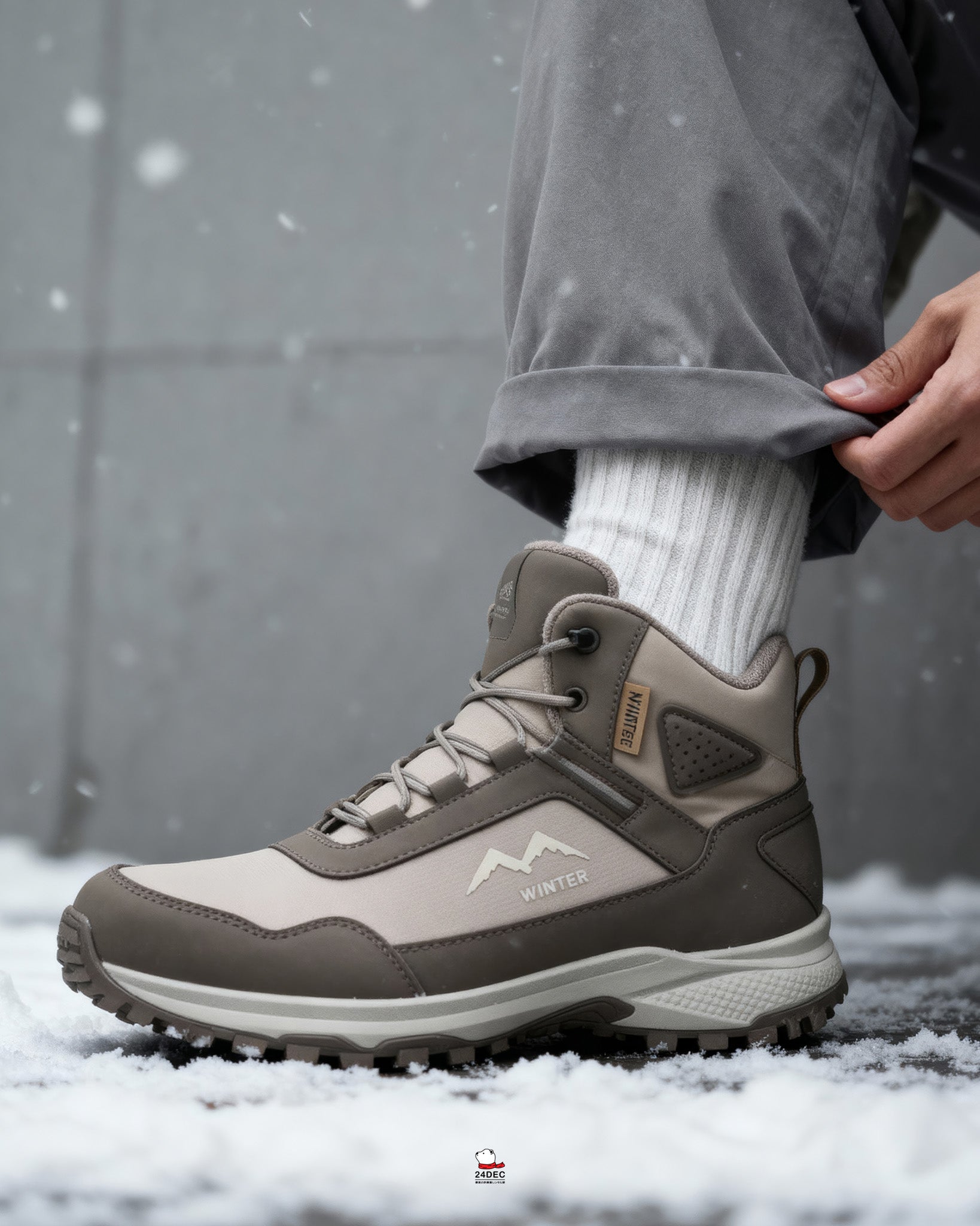 เช่ารองเท้าบูท ชาย/หญิง รุ่น JURGEN สี น้ำตาล