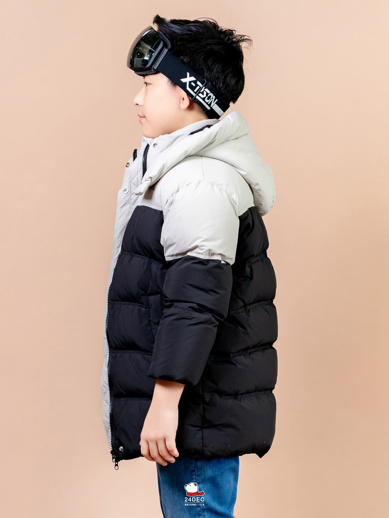 เช่าเสื้อกันหนาว เด็ก รุ่น KANKURO สี ดำ