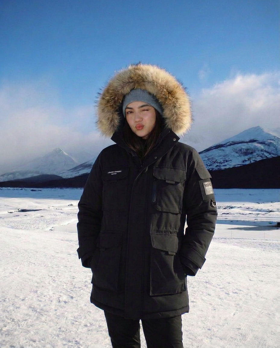 เช่าเสื้อกันหนาว หญิง รุ่น KAROLA สี ดำ