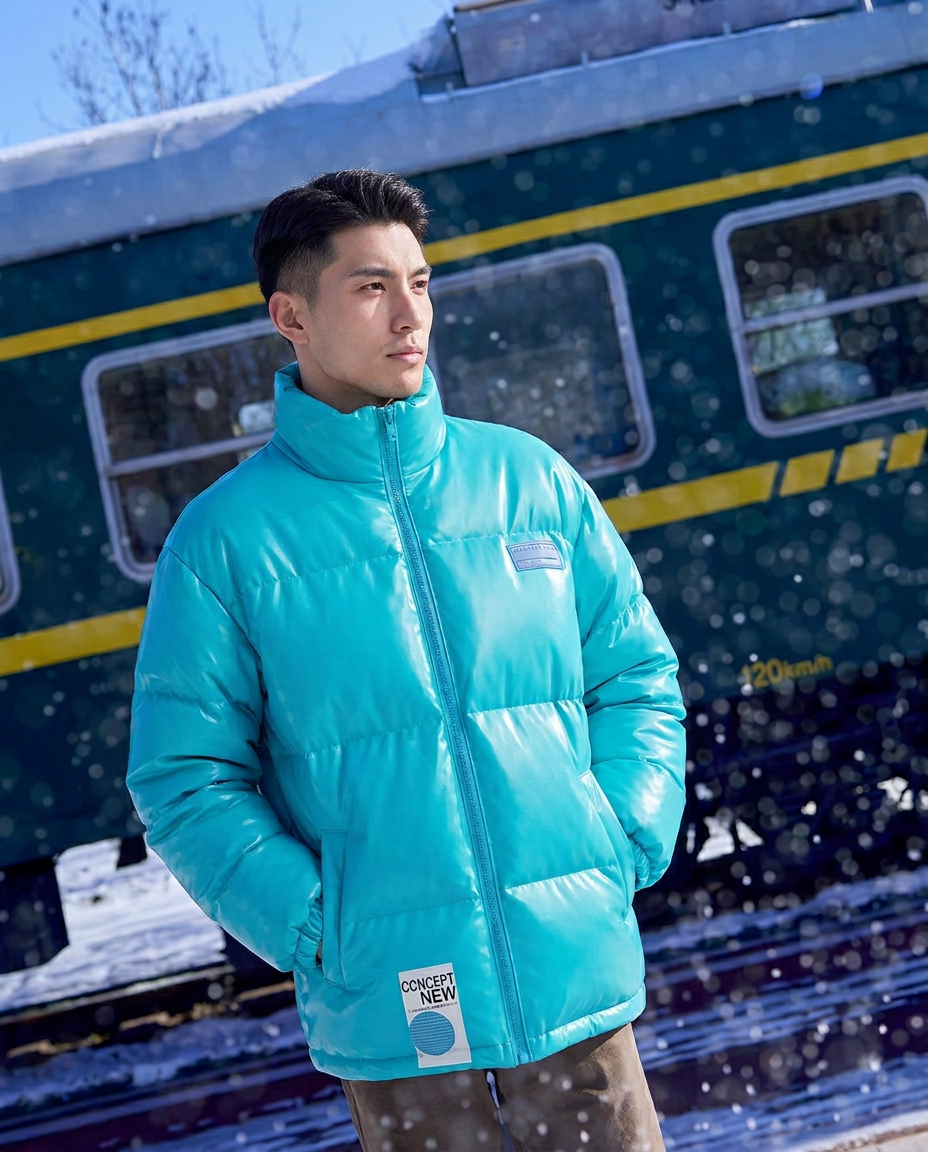 เช่าเสื้อกันหนาว ชาย รุ่น KATLA สี เขียว