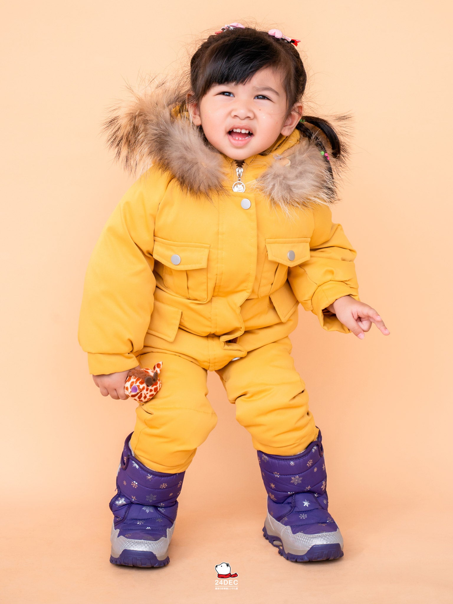 เช่าเสื้อกันหนาว เด็ก รุ่น LEMON สี เหลือง