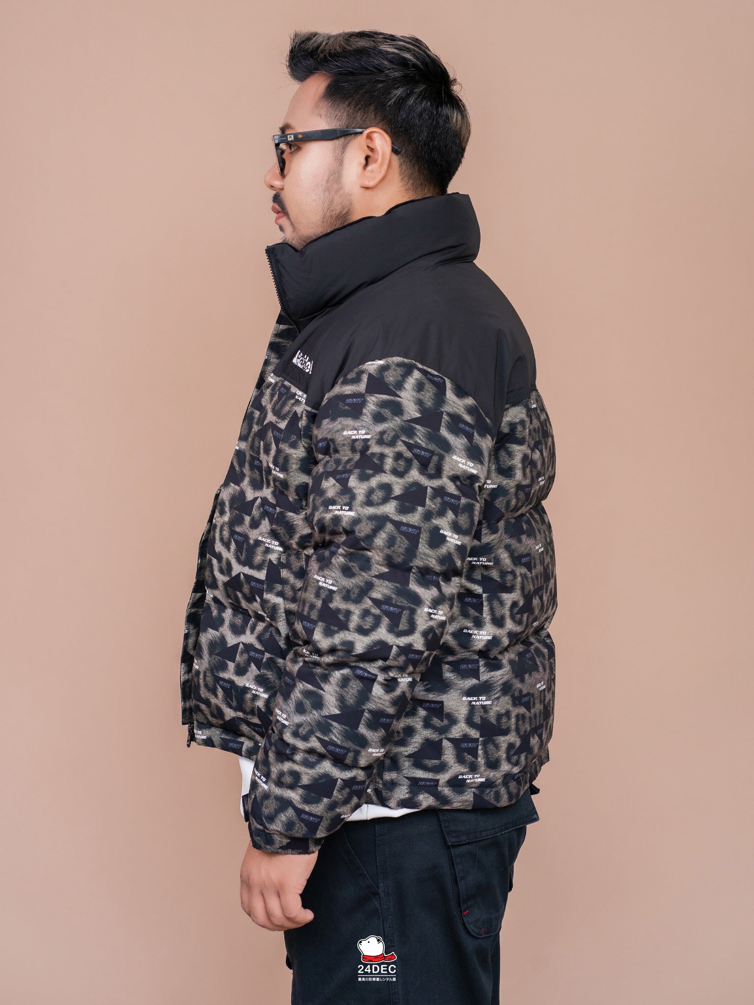 เช่าเสื้อกันหนาว ชาย รุ่น LEOPARD สี น้ำตาล