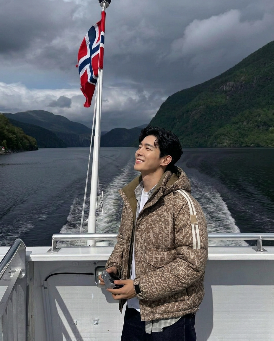 เช่าเสื้อกันหนาว ชาย รุ่น LOCKROY สี น้ำตาล