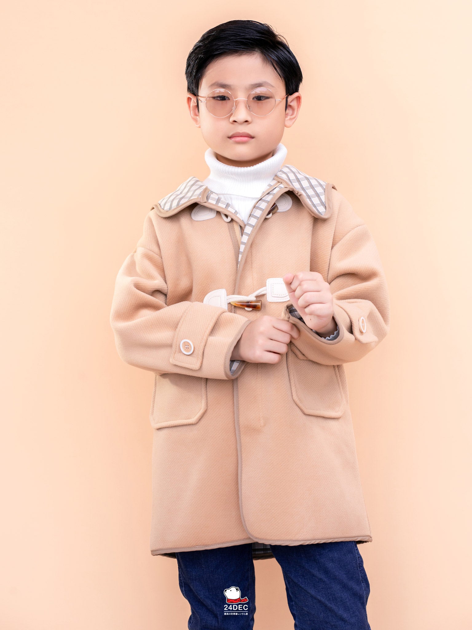เช่าเสื้อโค้ท เด็ก รุ่น TOY สี น้ำตาล
