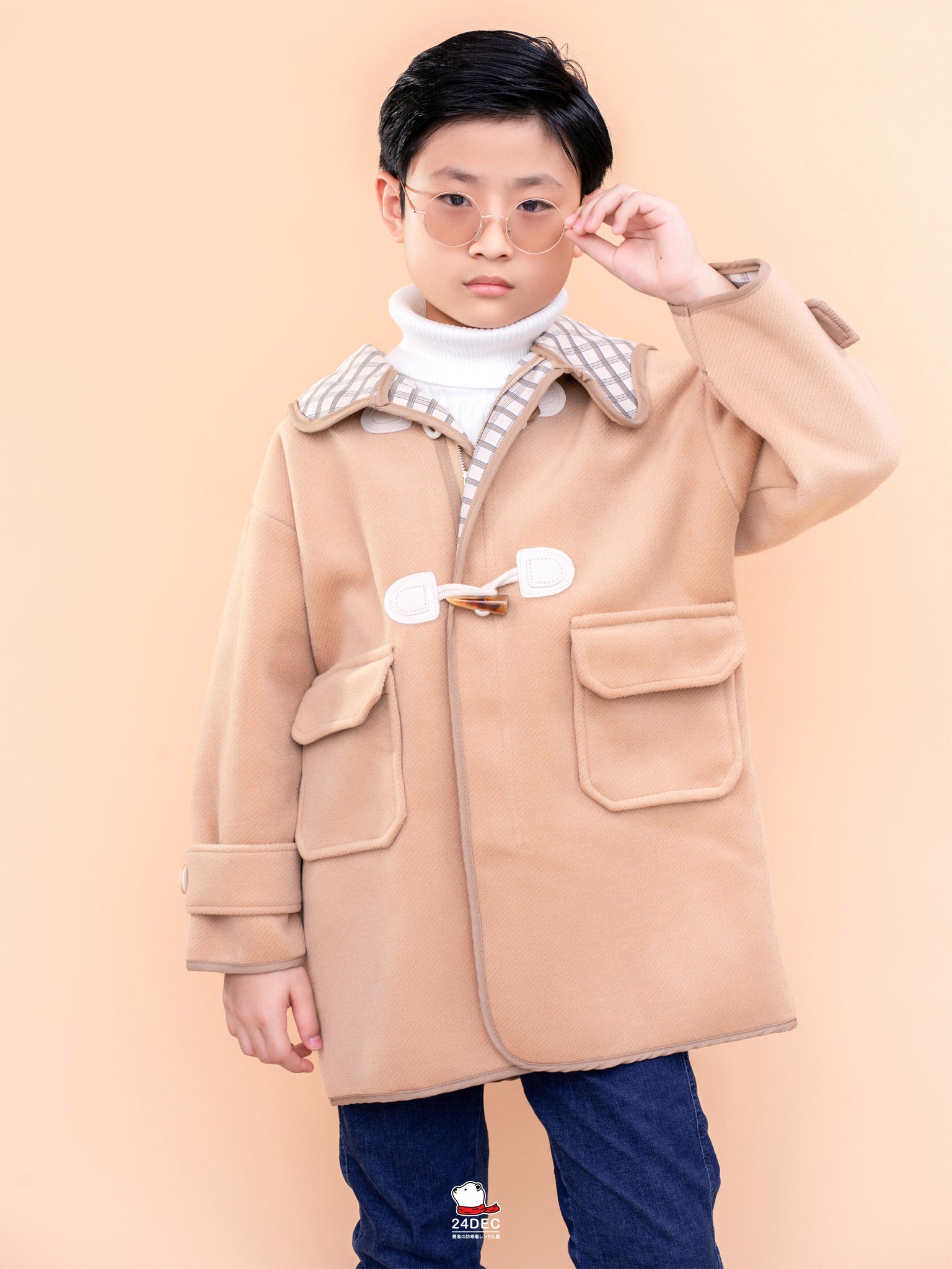 เช่าเสื้อโค้ท เด็ก รุ่น TOY สี น้ำตาล