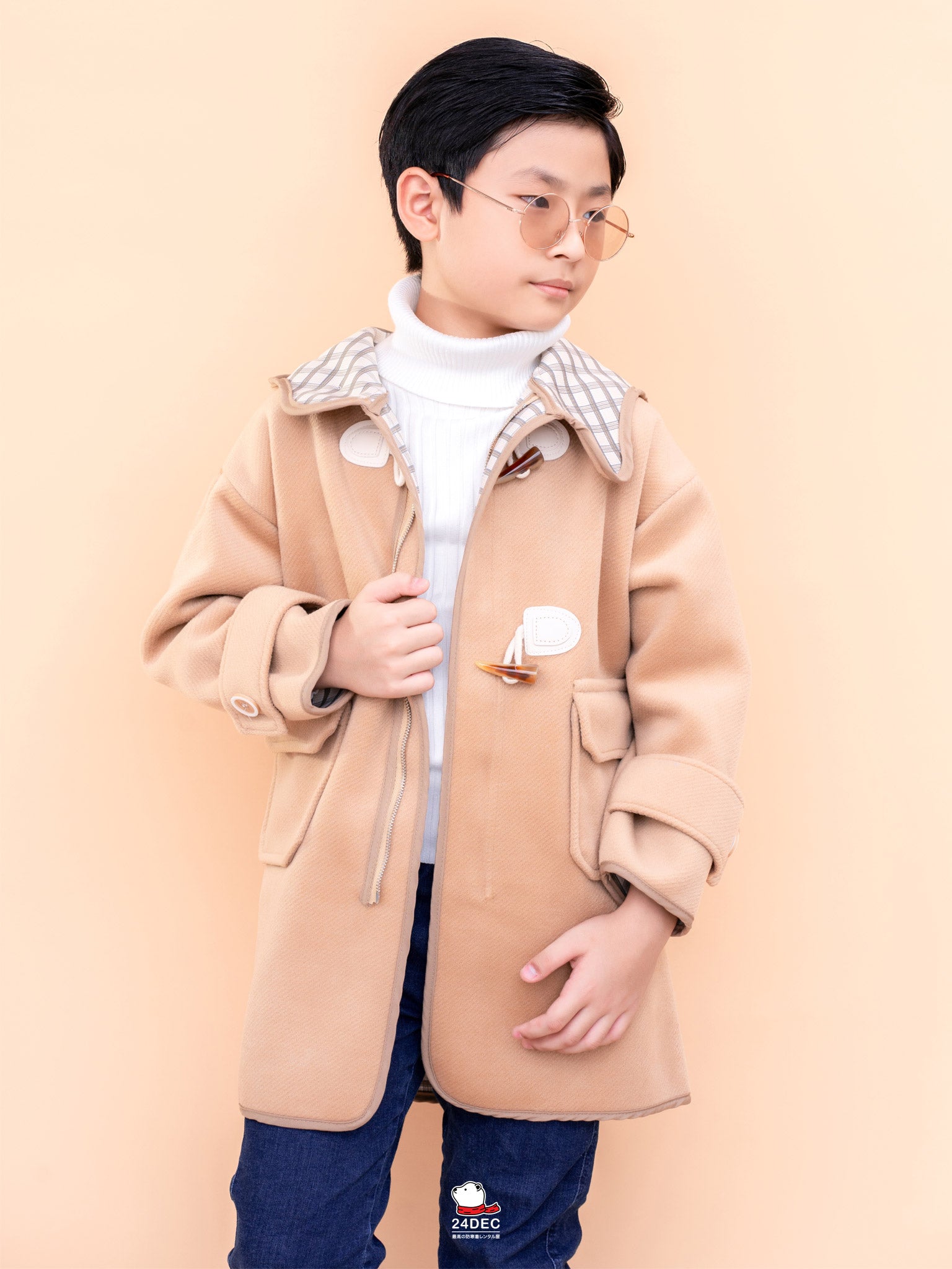 เช่าเสื้อโค้ท เด็ก รุ่น TOY สี น้ำตาล
