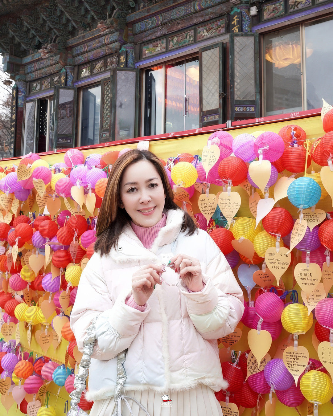 เช่าเสื้อกันหนาว หญิง รุ่น MACARON สี ชมพู