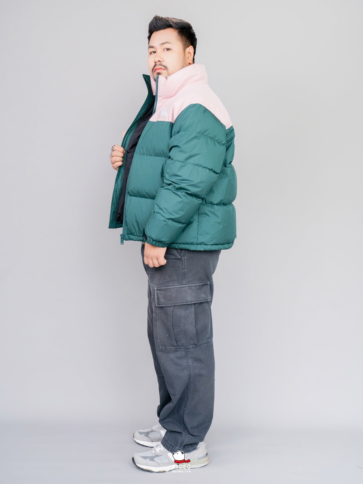เช่าเสื้อกันหนาว ชาย รุ่น MASAZIR สี เขียว