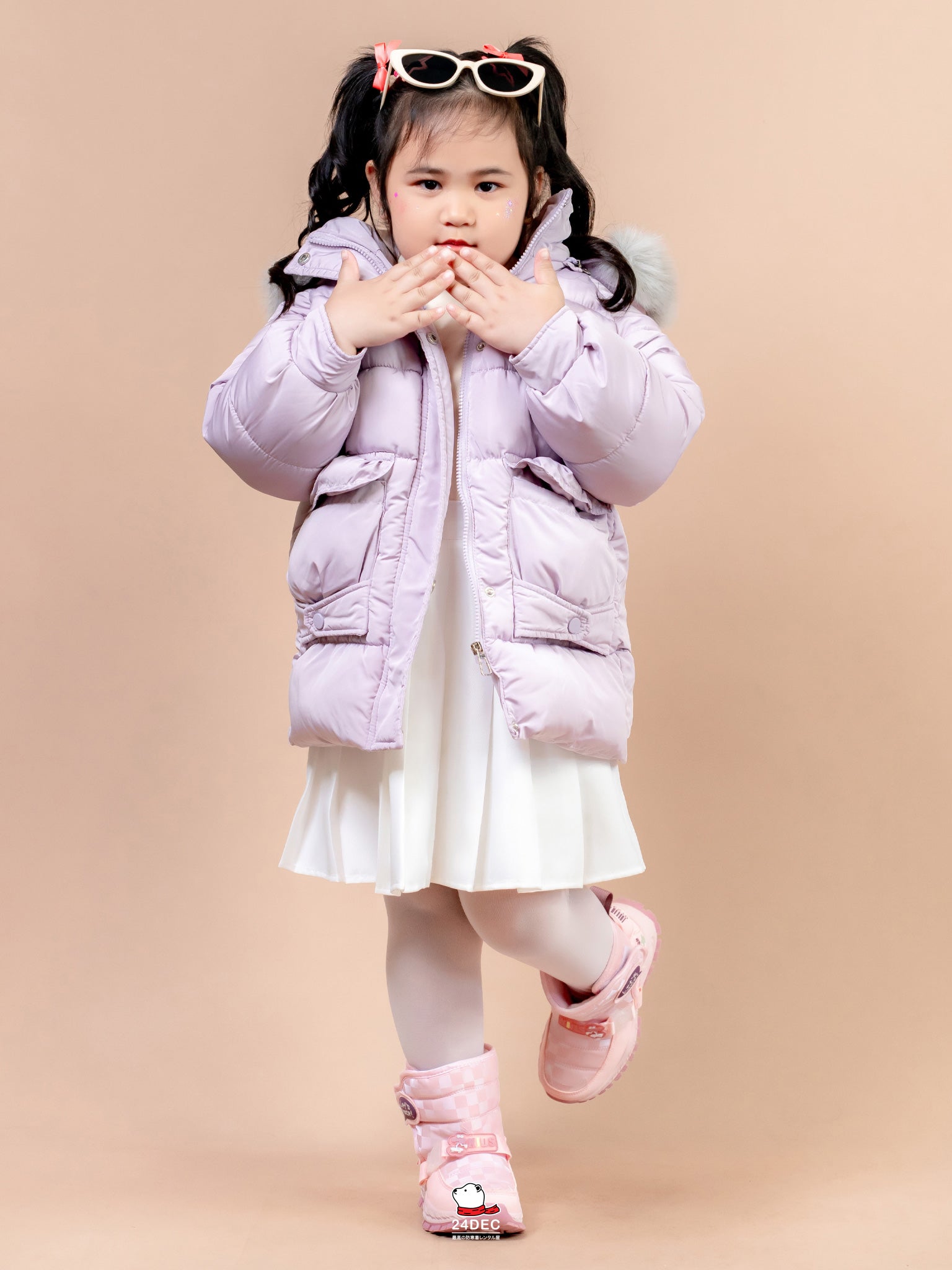 เช่าเสื้อกันหนาว เด็ก รุ่น MAUVE สี ม่วง
