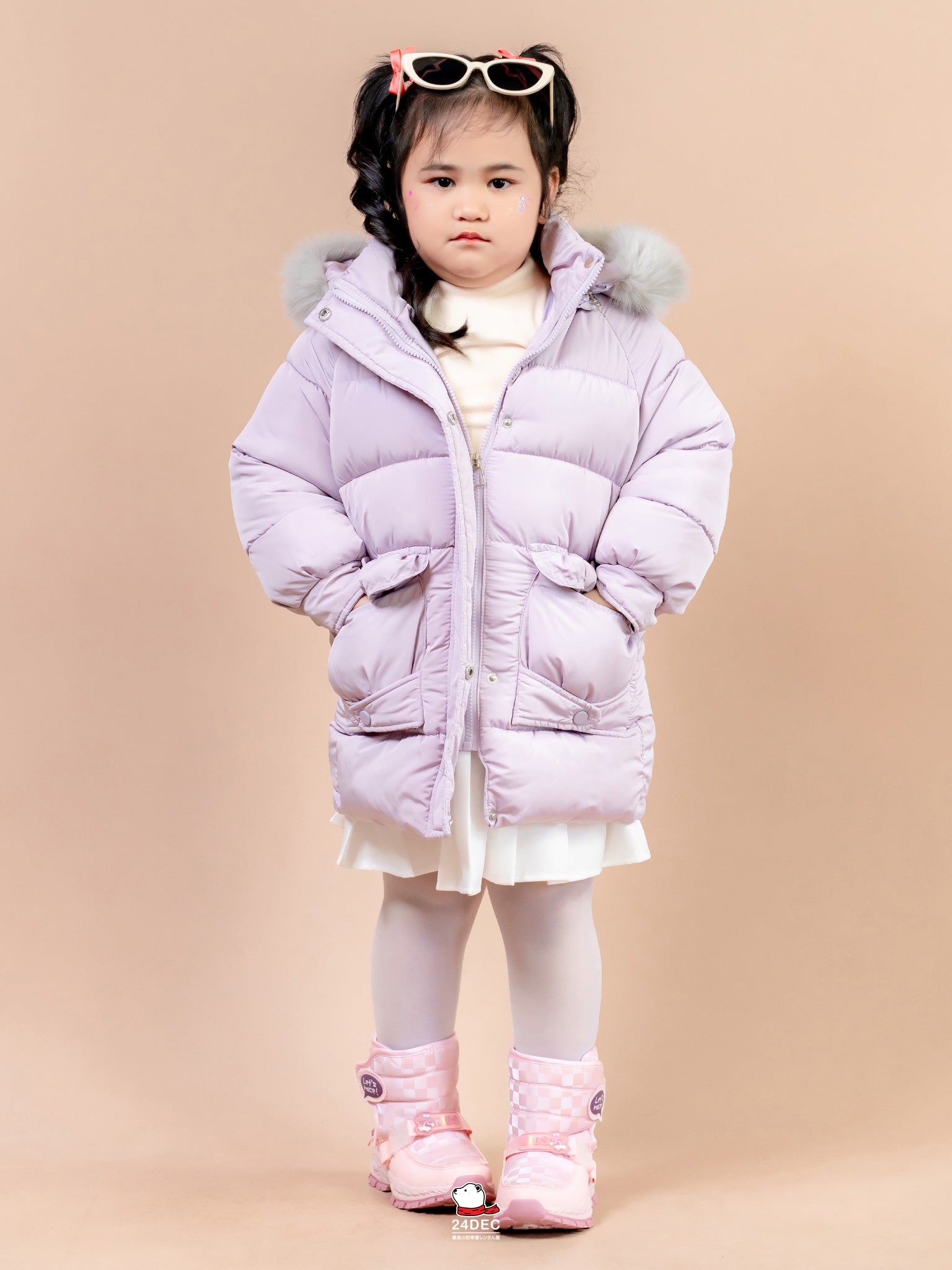 เช่าเสื้อกันหนาว เด็ก รุ่น MAUVE สี ม่วง
