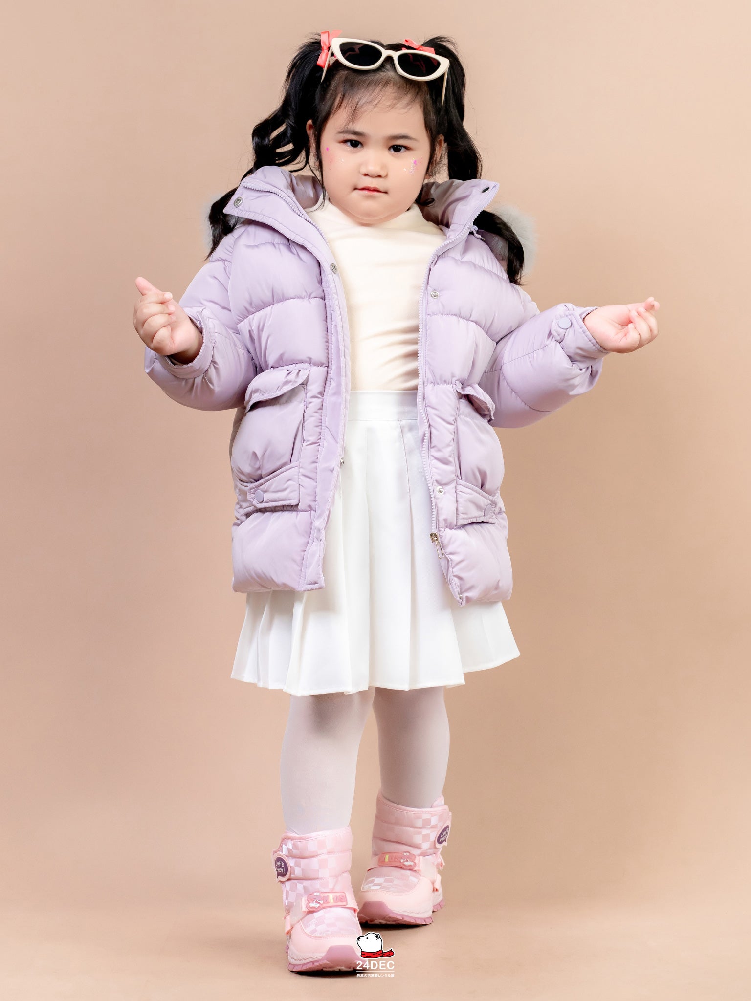 เช่าเสื้อกันหนาว เด็ก รุ่น MAUVE สี ม่วง