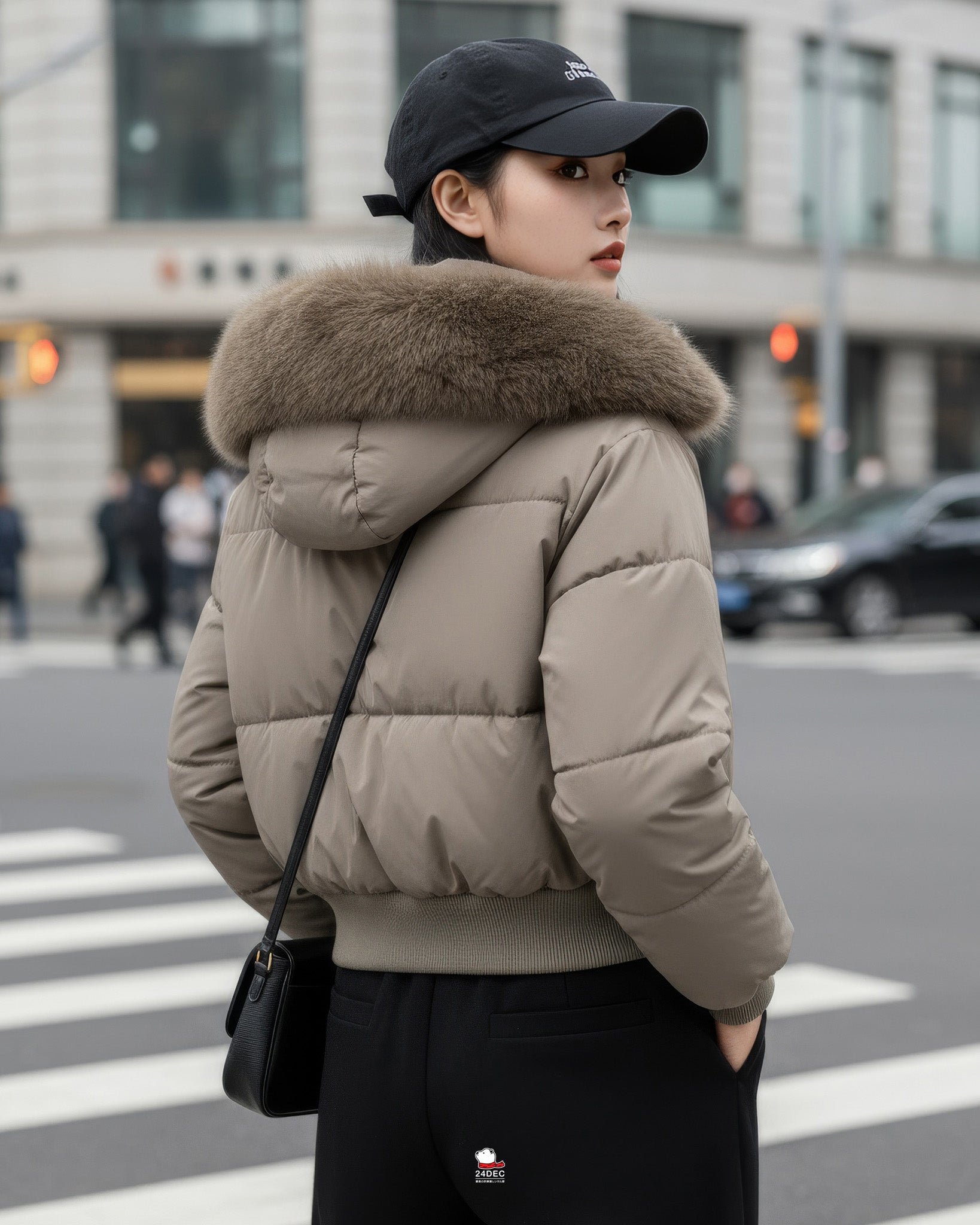 เช่าเสื้อกันหนาว หญิง รุ่น MAYUMI สี น้ำตาล