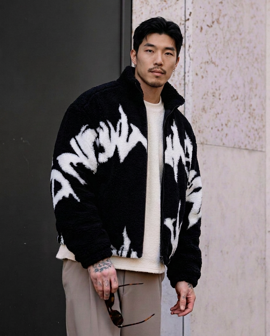 เช่าเสื้อแจ็คเก็ต ชาย รุ่น MUSIALA สี ดำ