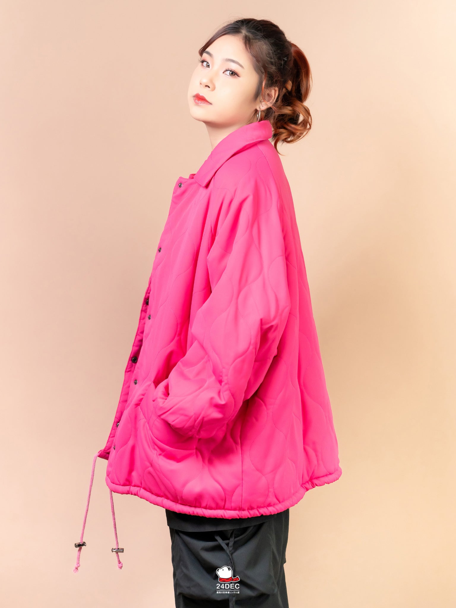 เช่าเสื้อแจ็คเก็ต หญิง รุ่น NANCY สี ชมพู