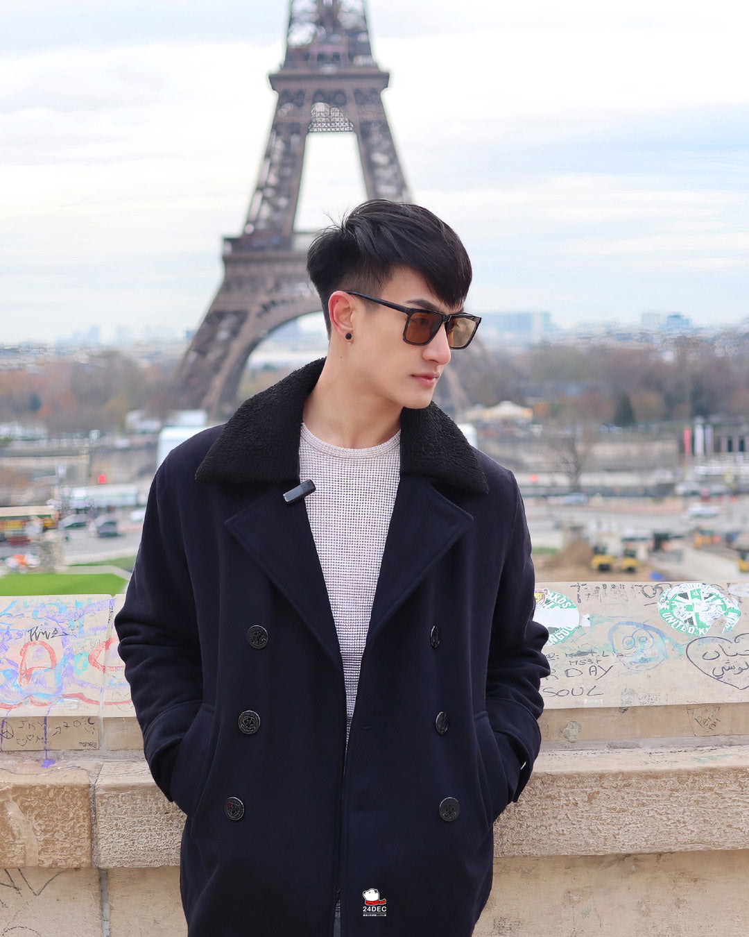 เช่าเสื้อโค้ท ชาย รุ่น NAVY สี น้ำเงิน