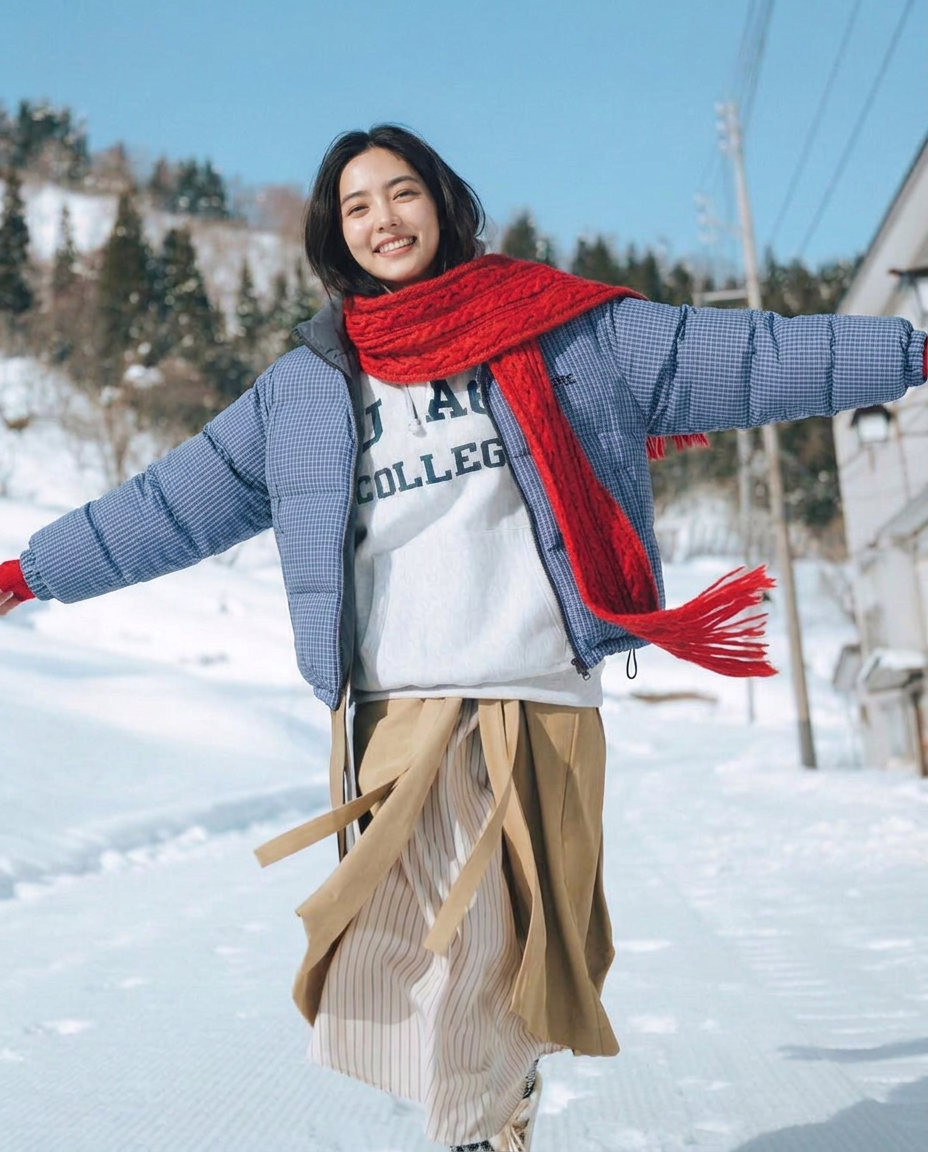 เช่าเสื้อกันหนาว หญิง รุ่น NEELA สี น้ำเงิน