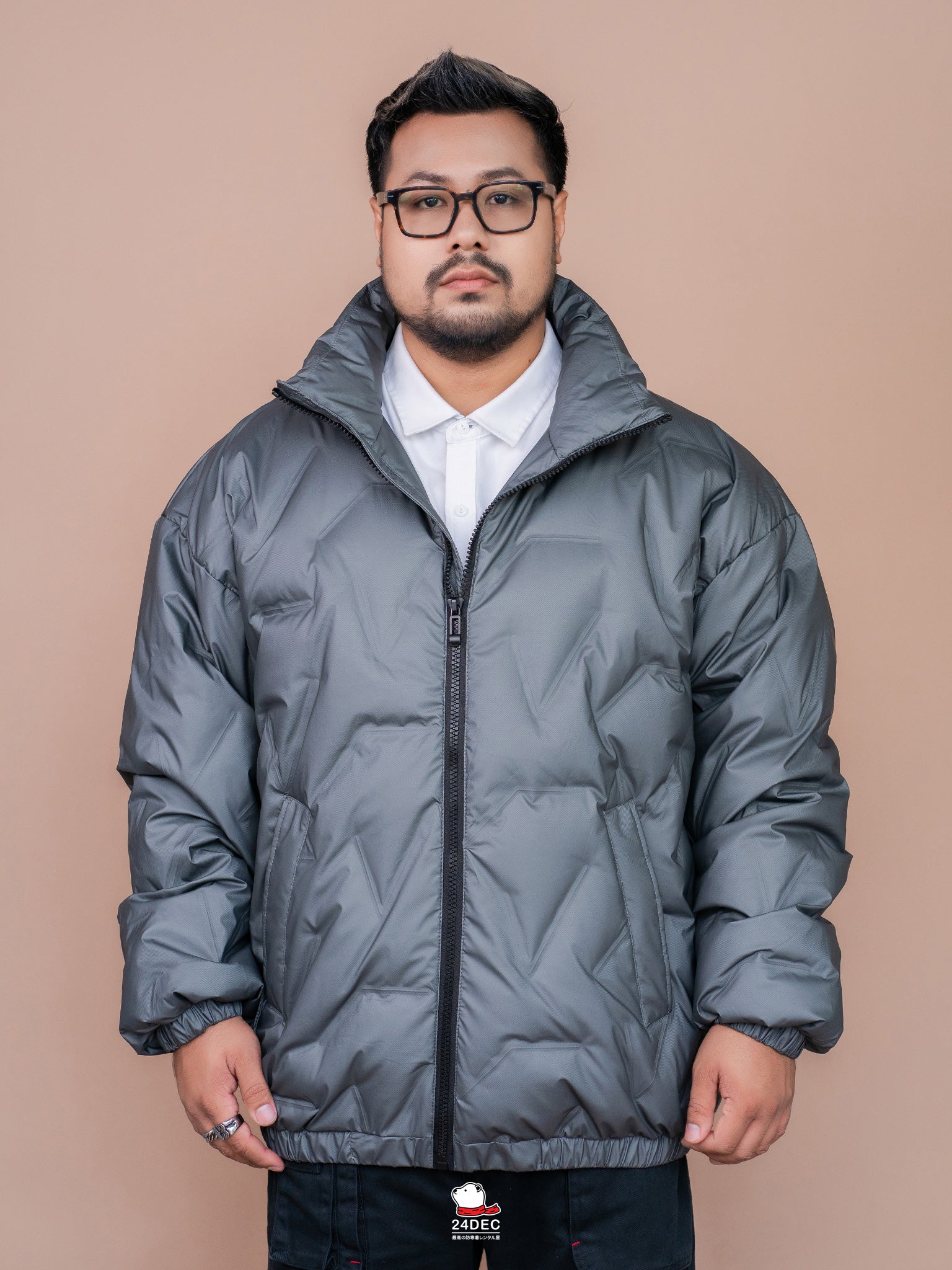 เช่าเสื้อกันหนาว ชาย รุ่น OCULUS สี เทา