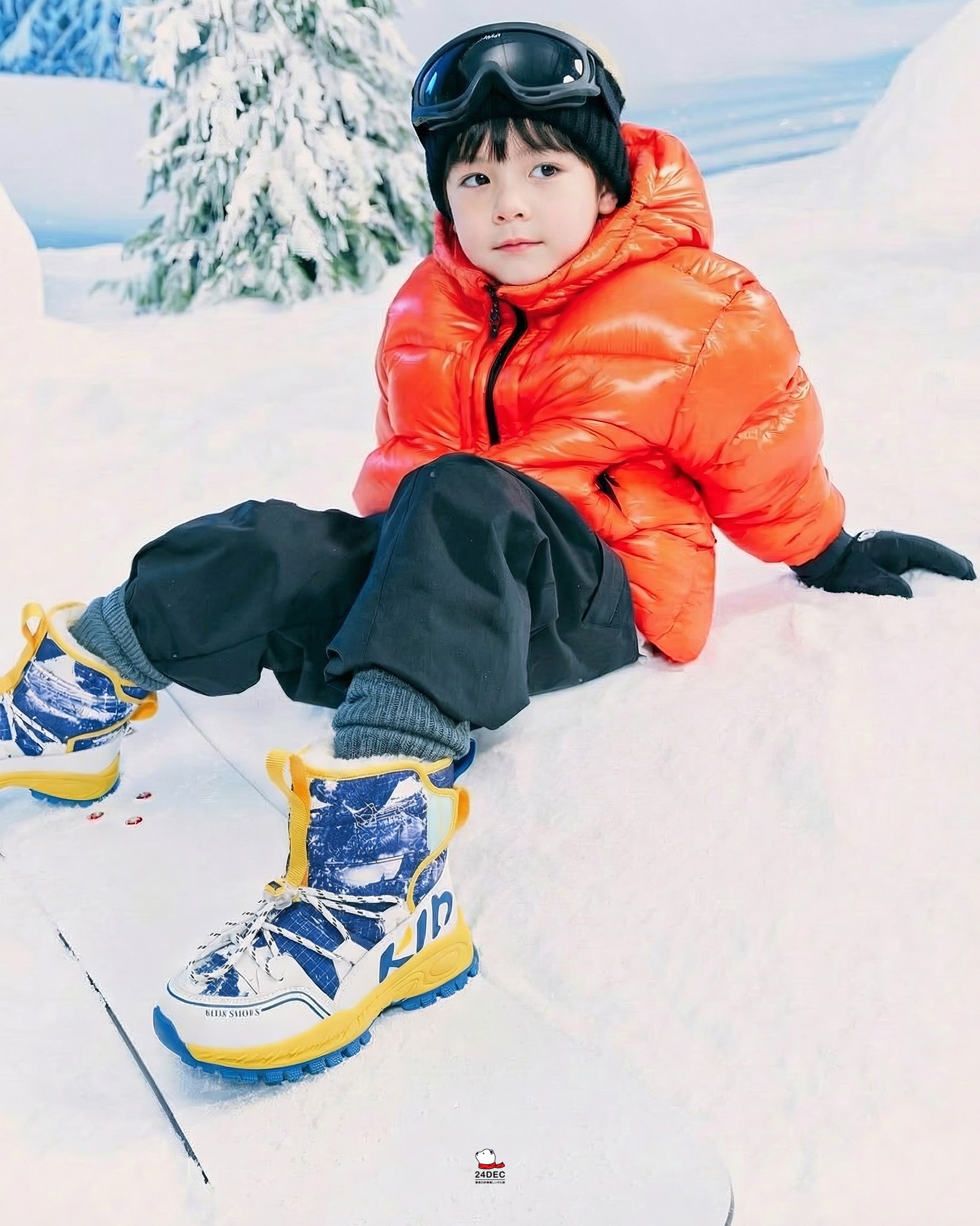 เช่ารองเท้าบูท เด็ก รุ่น OZE สี ขาว