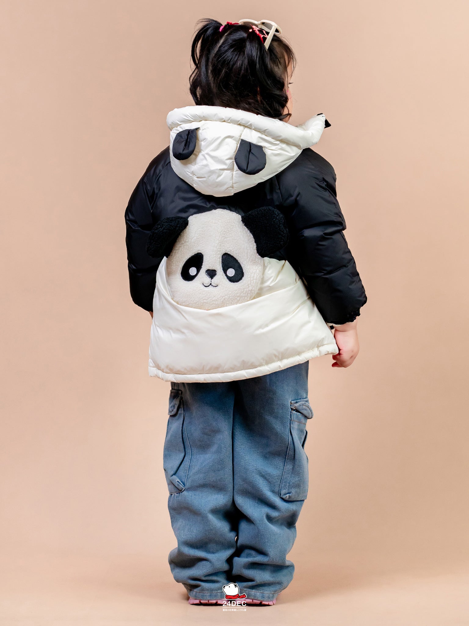 เช่าเสื้อกันหนาว เด็ก รุ่น PANDA สี ขาว
