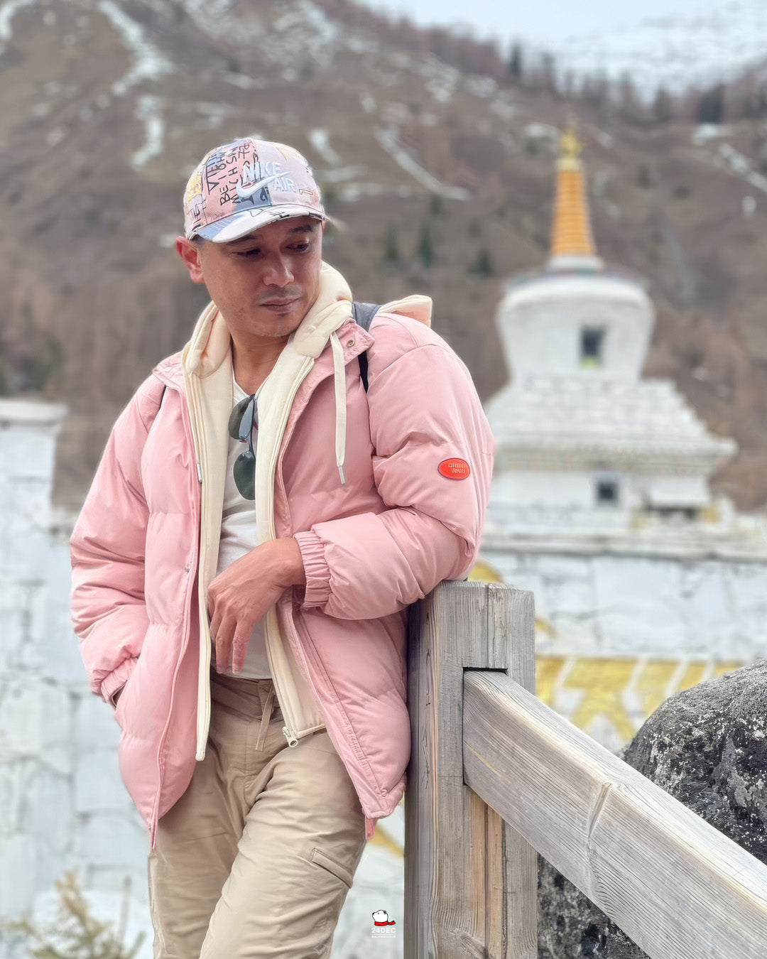 เช่าเสื้อกันหนาว ชาย รุ่น PAOLO สี ชมพู