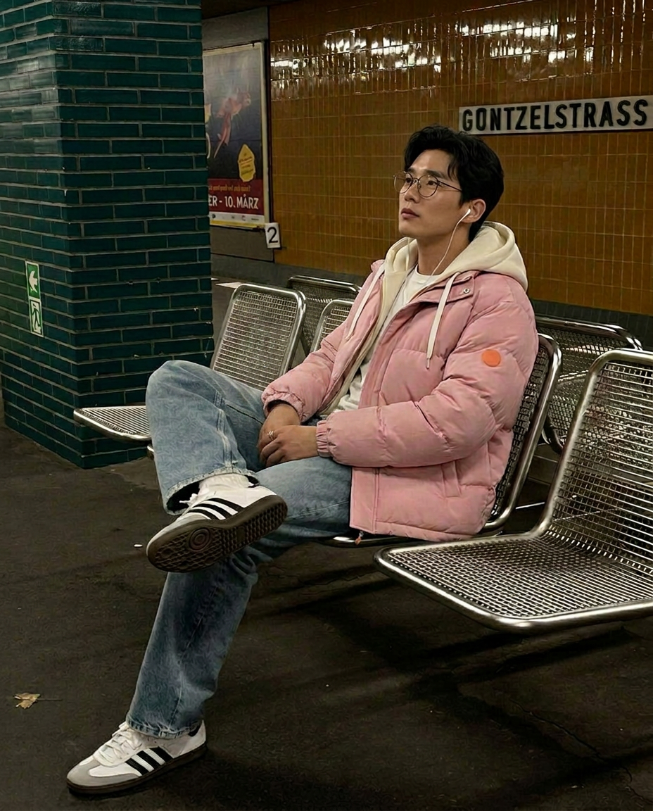 เช่าเสื้อกันหนาว ชาย รุ่น PAOLO สี ชมพู