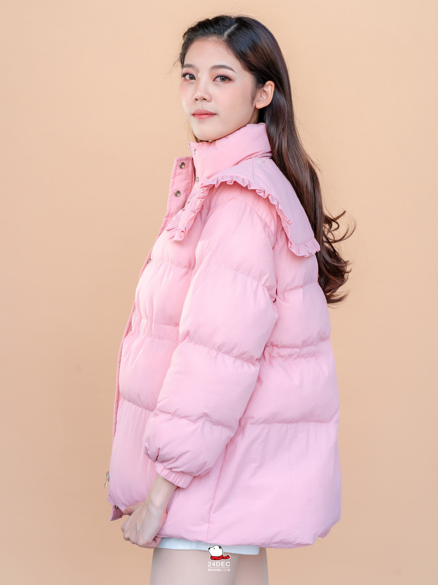เช่าเสื้อกันหนาว หญิง รุ่น PUELLA สี ชมพู