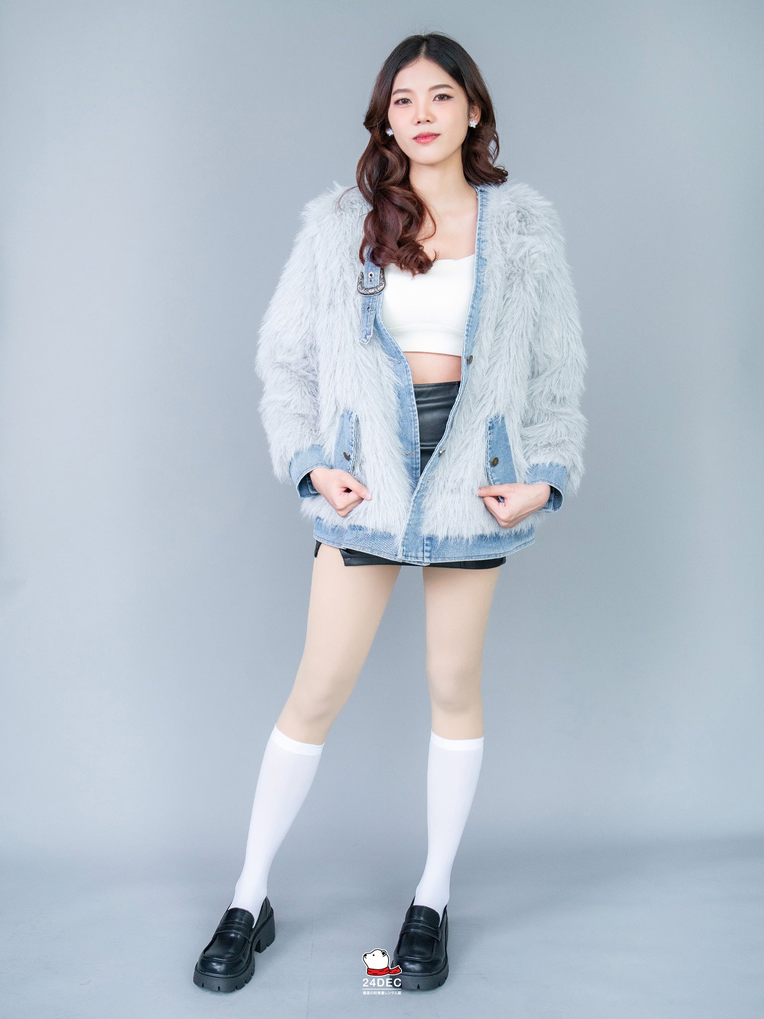 เช่าเสื้อแจ็คเก็ต หญิง รุ่น RACHEL สี เทา