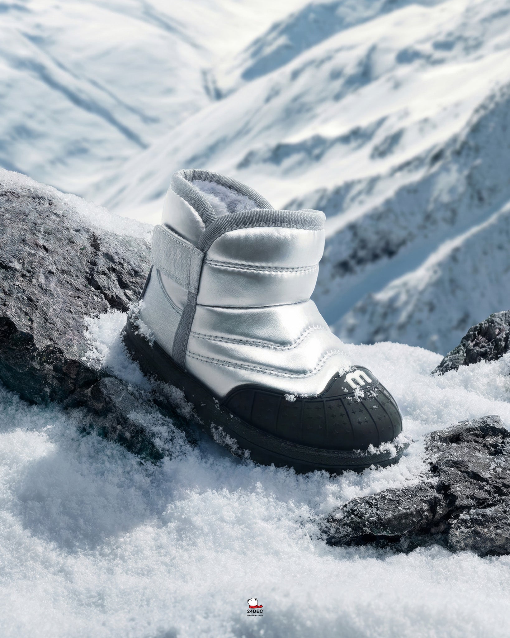 เช่ารองเท้าบูท เด็ก รุ่น ROBOT สี เงิน