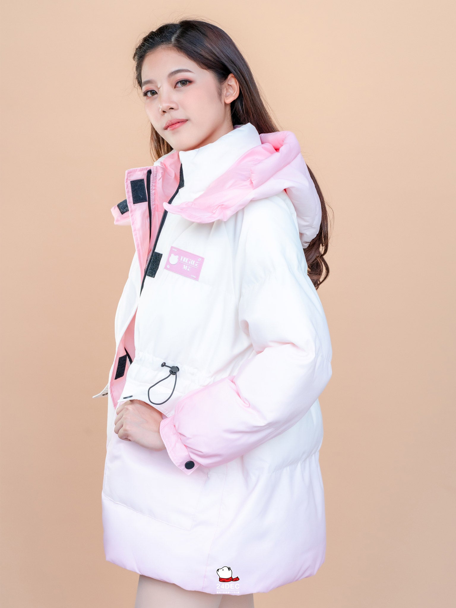 เช่าเสื้อกันหนาว หญิง รุ่น ROSEA สี ชมพู