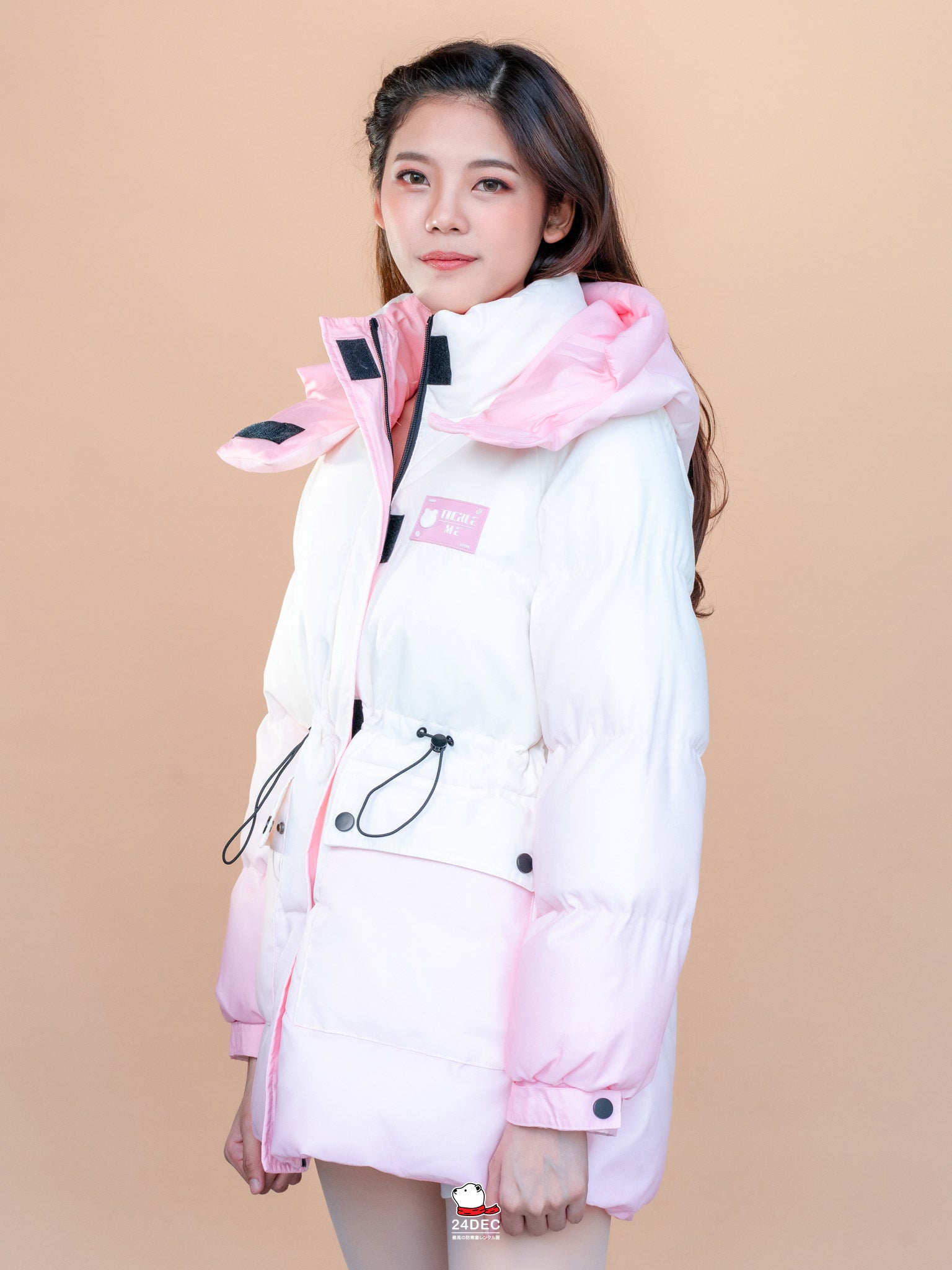 เช่าเสื้อกันหนาว หญิง รุ่น ROSEA สี ชมพู