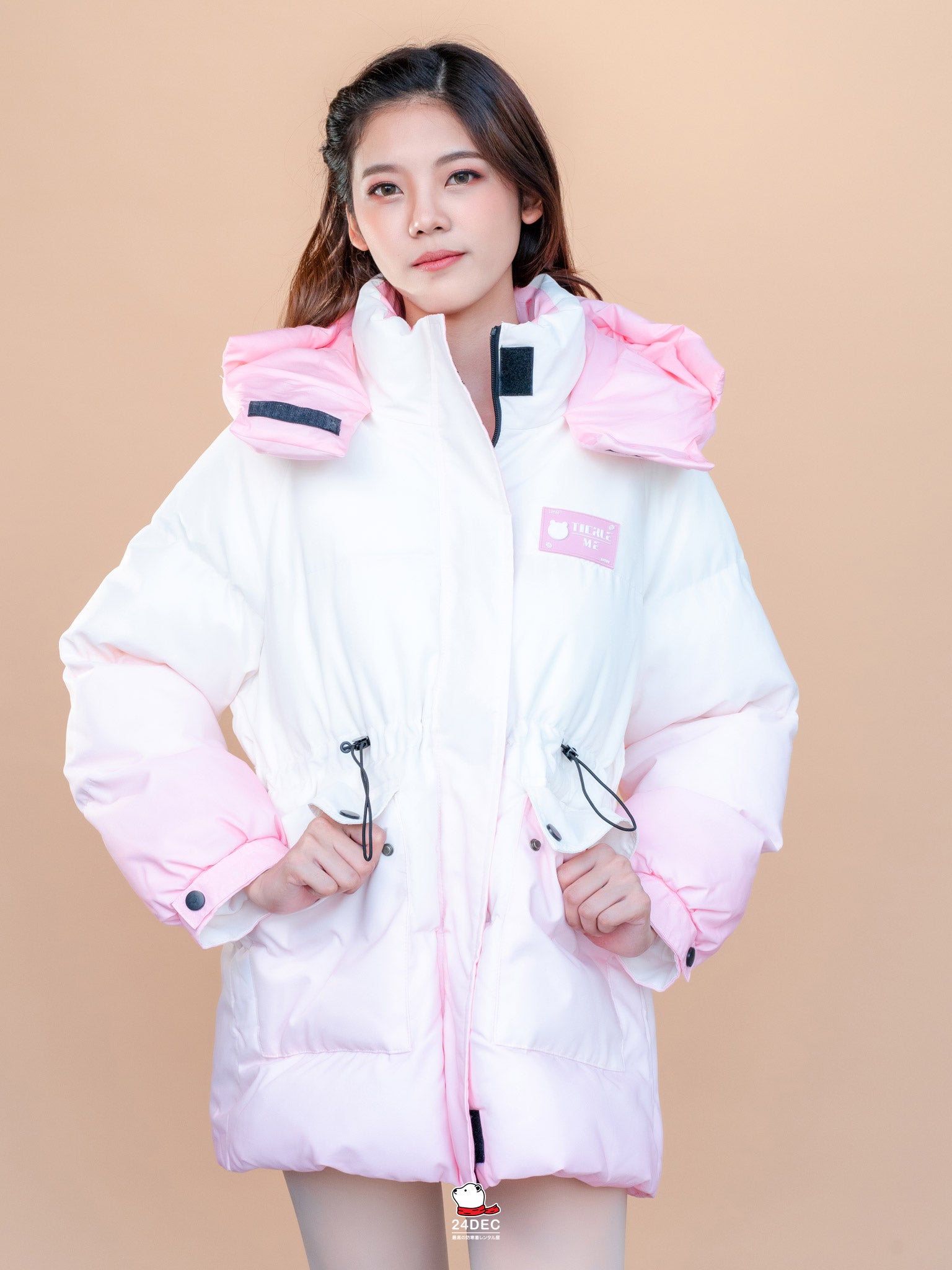 เช่าเสื้อกันหนาว หญิง รุ่น ROSEA สี ชมพู