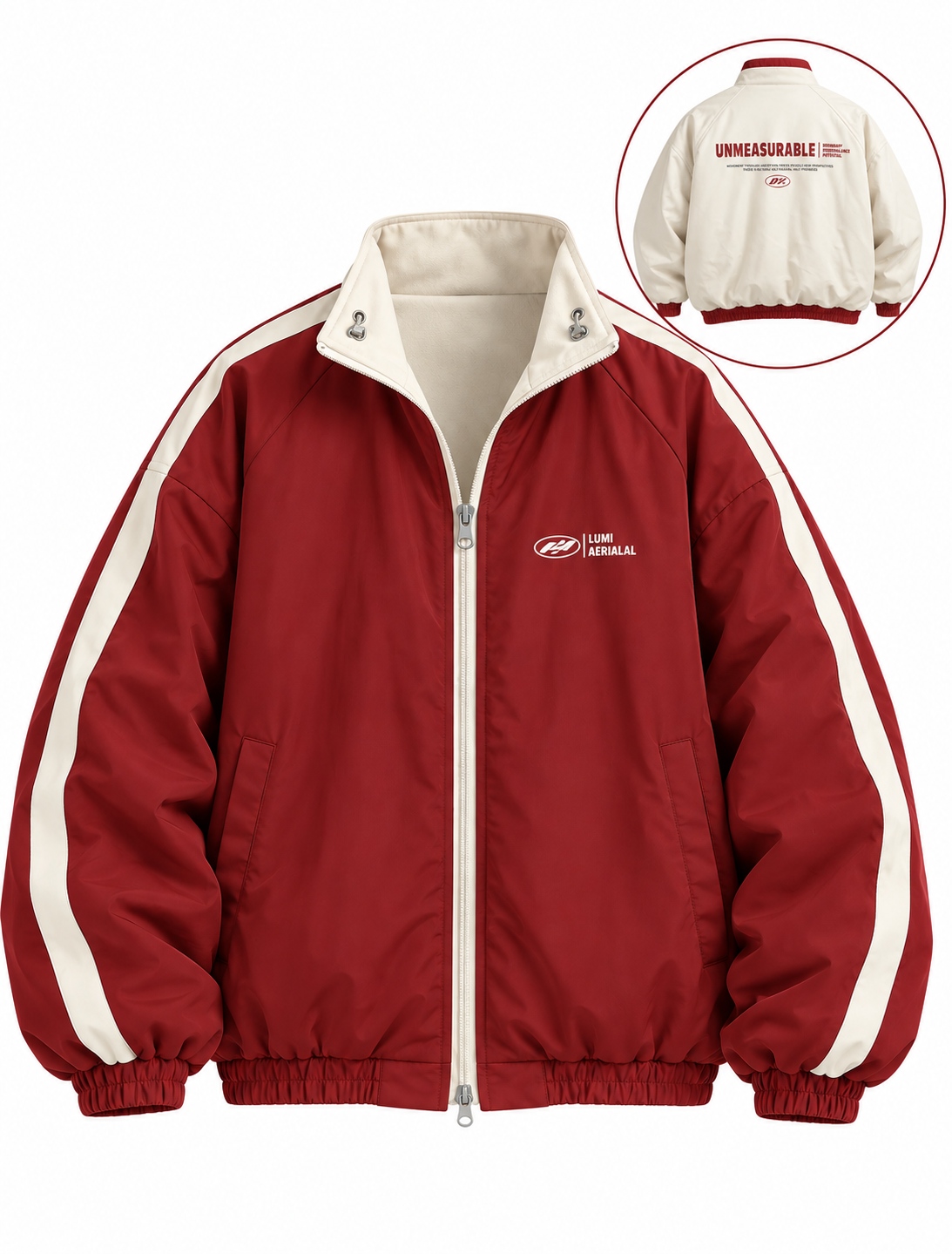 เช่าเสื้อกันหนาว ชาย รุ่น ROVANIEMI สี แดง
