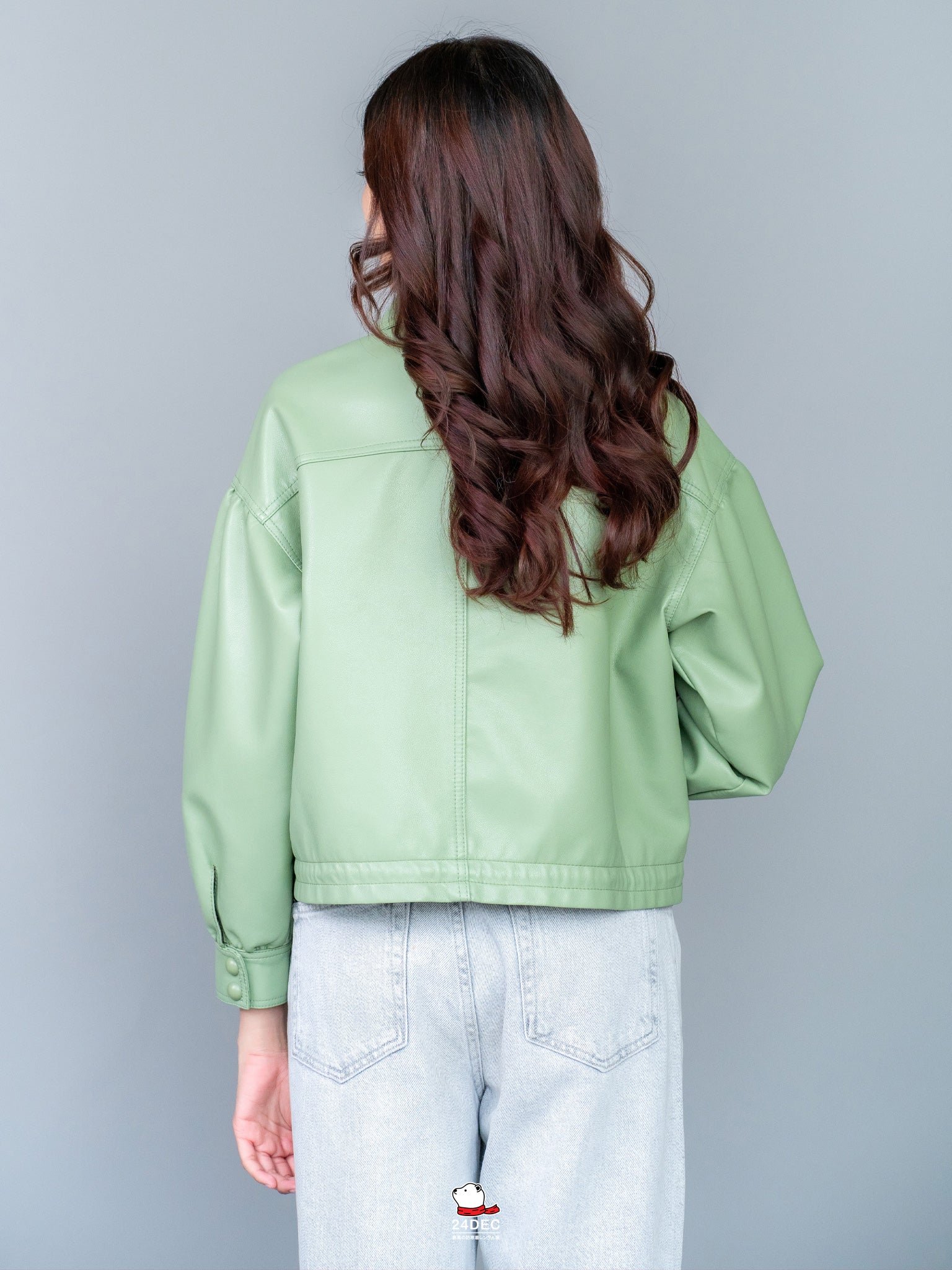 เช่าเสื้อแจ็คเก็ต หญิง รุ่น SAGE สี เขียว