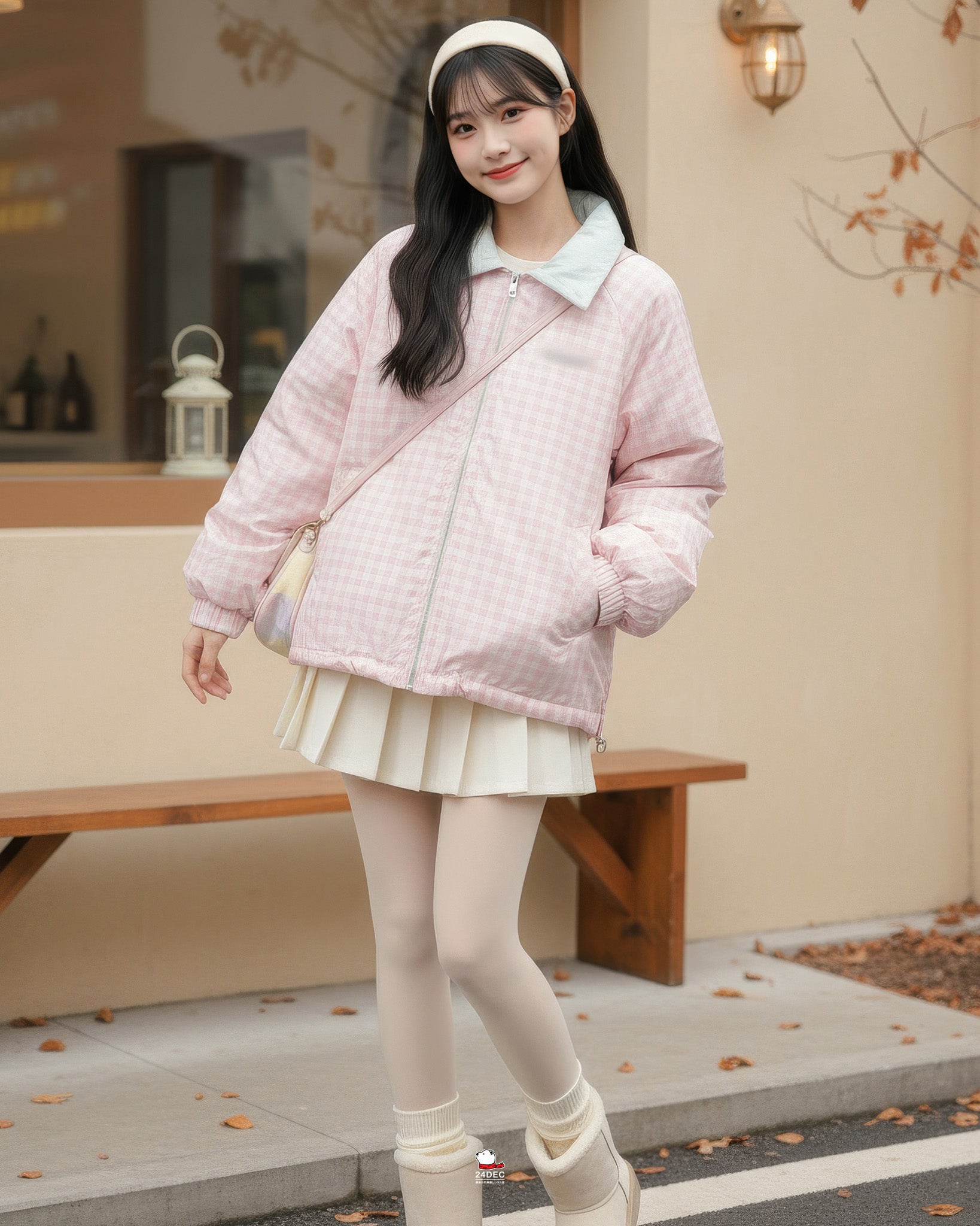 เช่าเสื้อกันหนาว หญิง รุ่น SHIZUKA สี ฟ้า