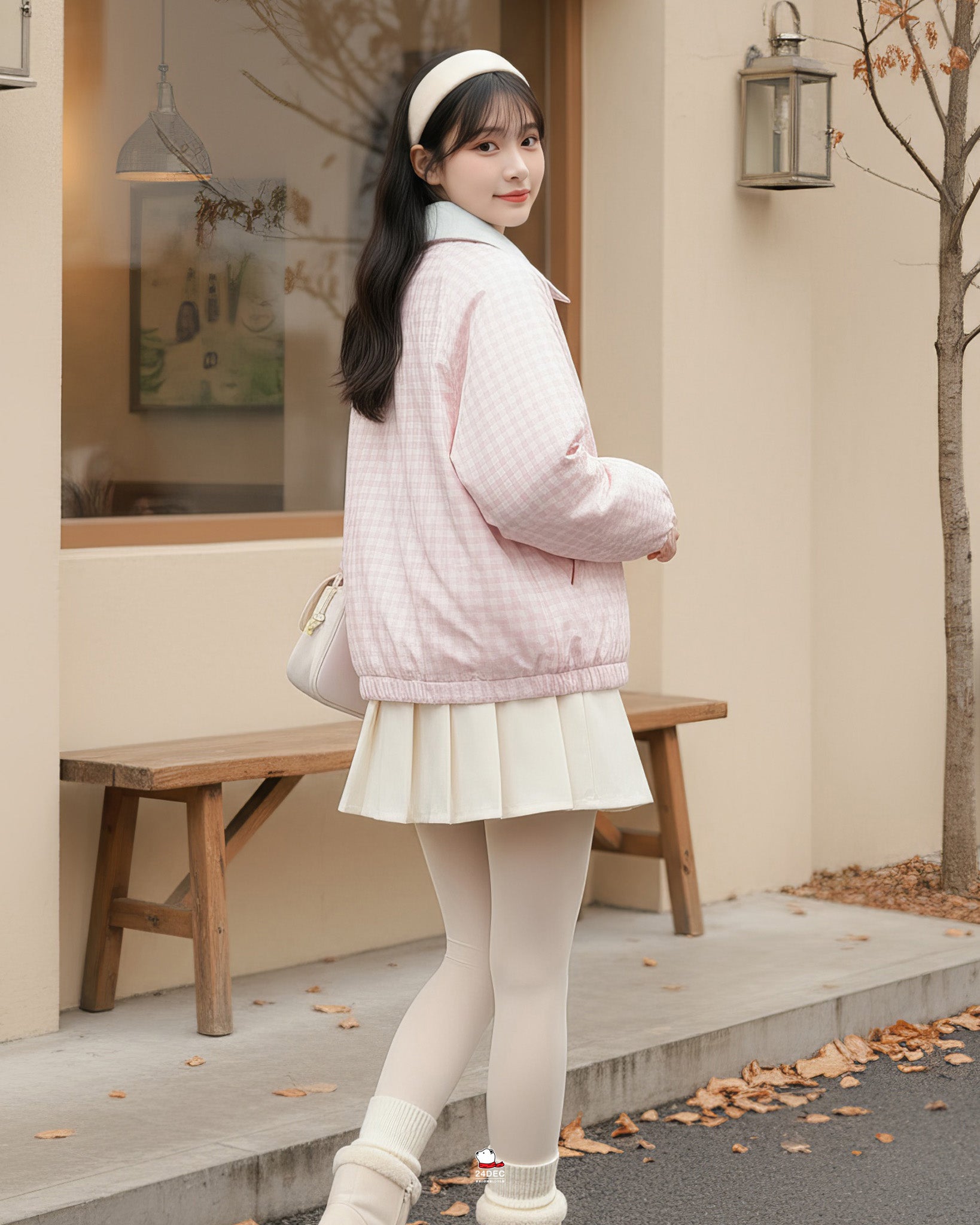 เช่าเสื้อกันหนาว หญิง รุ่น SHIZUKA สี ฟ้า