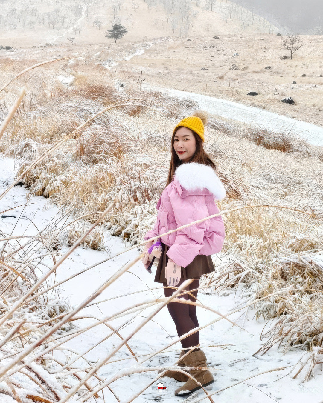 เช่าเสื้อกันหนาว หญิง รุ่น SORAYA สี ชมพู