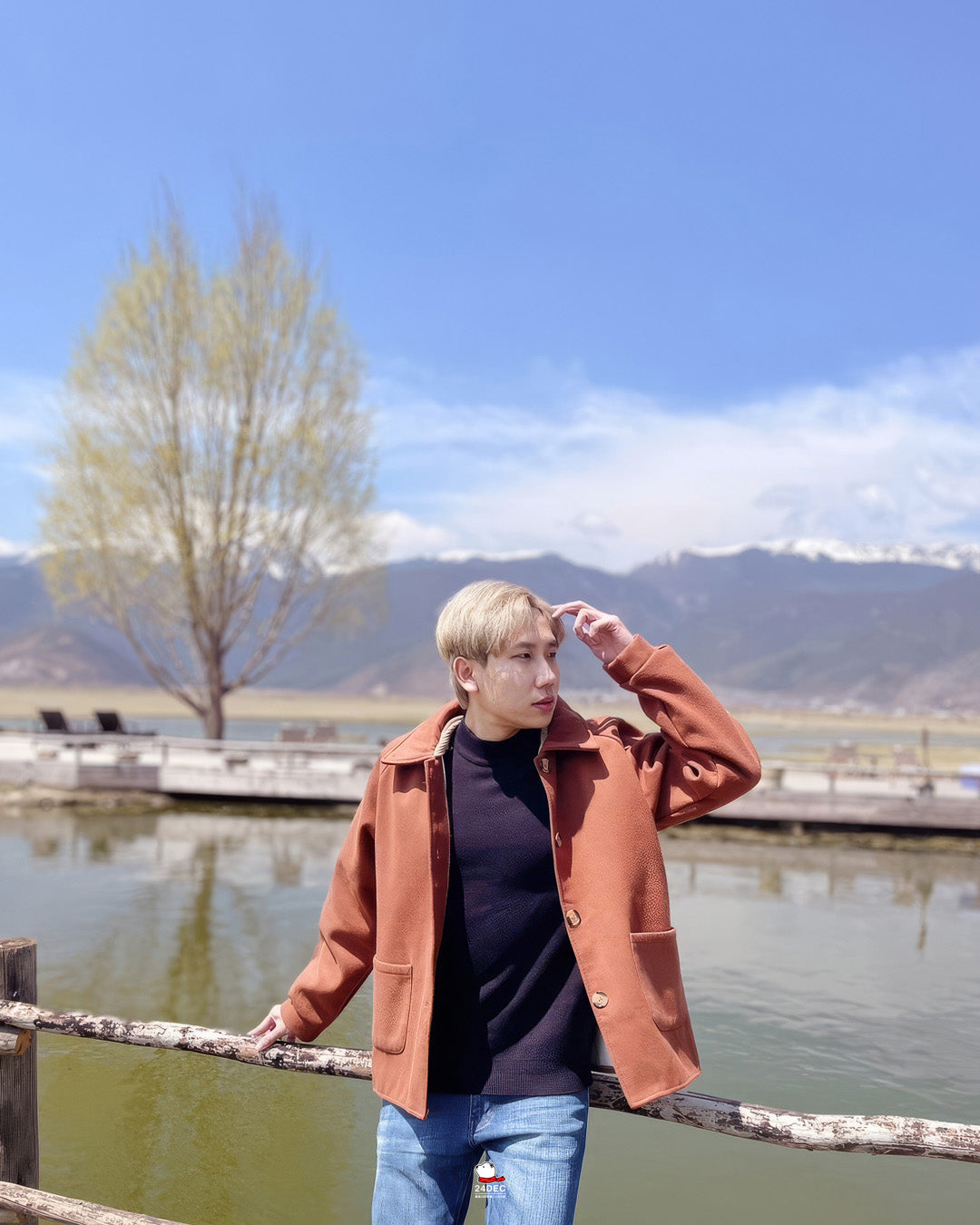 เช่าเสื้อโค้ท ชาย รุ่น SOUTHSIDE สี น้ำตาล