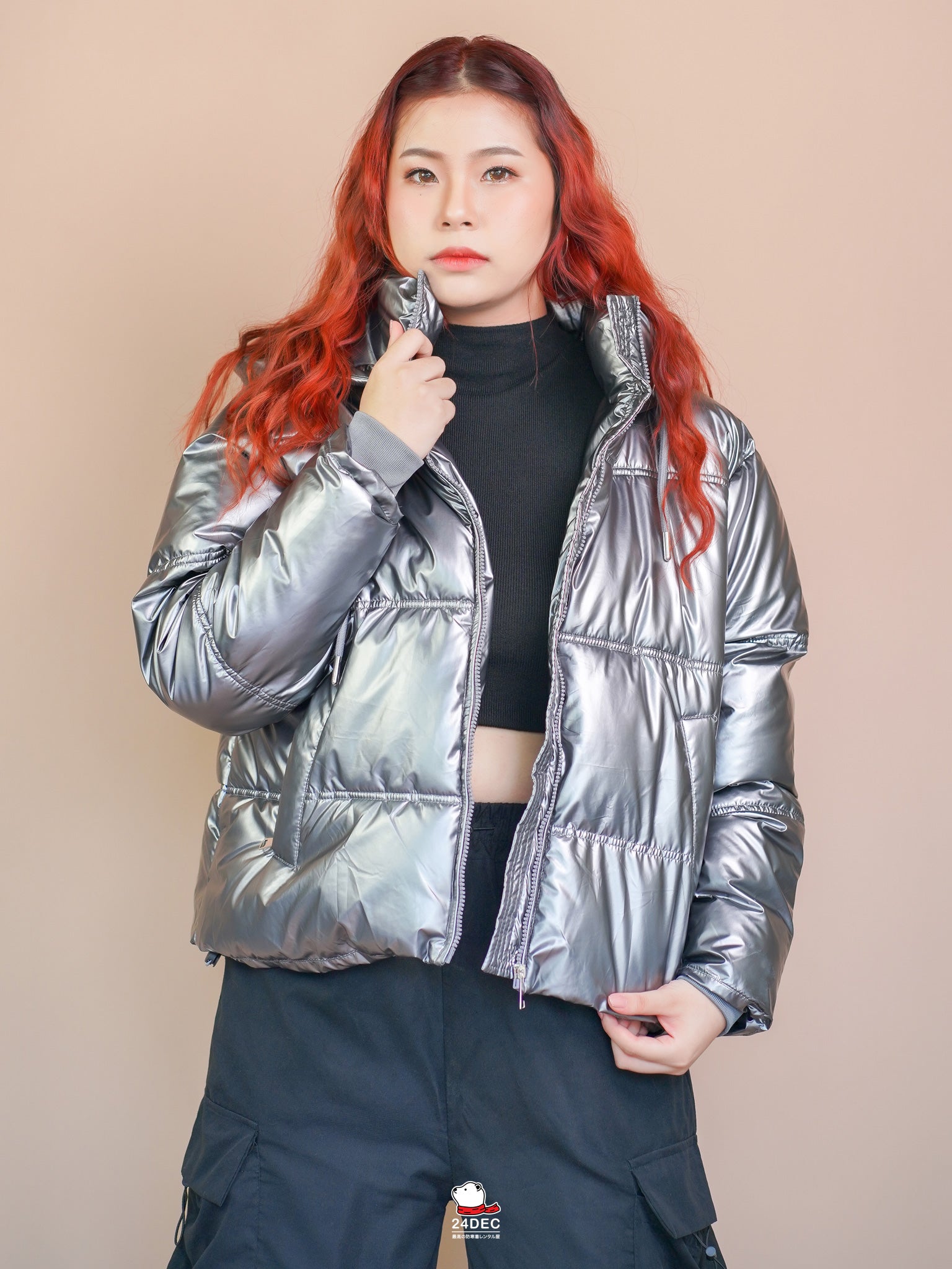 เช่าเสื้อกันหนาว หญิง รุ่น SUPERNOVA สี เทา
