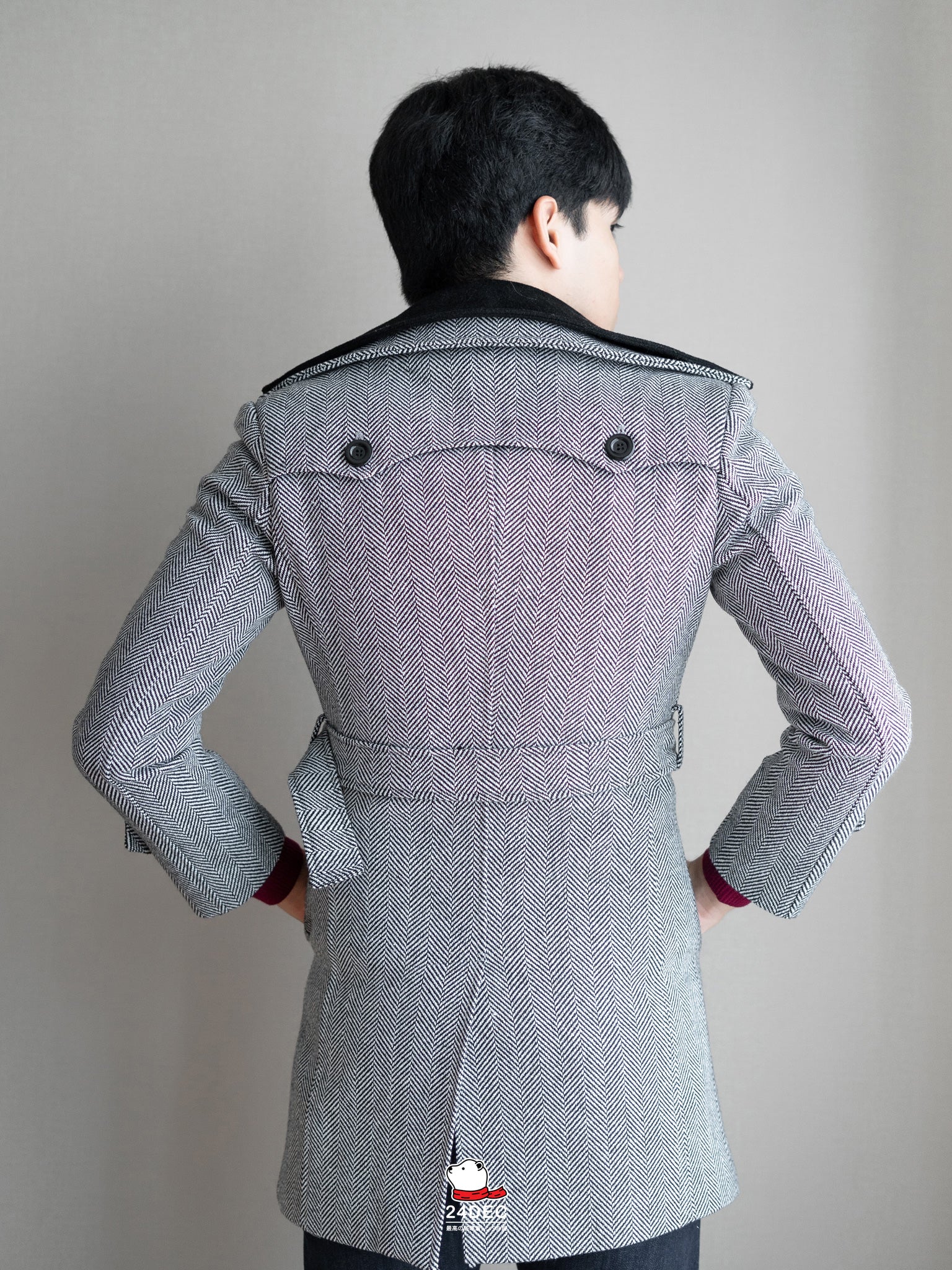 เช่าเสื้อโค้ท ชาย รุ่น SYMPHONY สี เทา