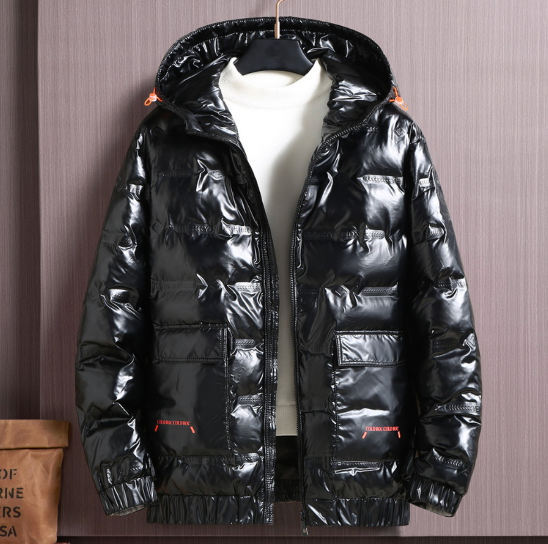 เช่าเสื้อกันหนาว ชาย รุ่น OBSIDIAN สี ดำ