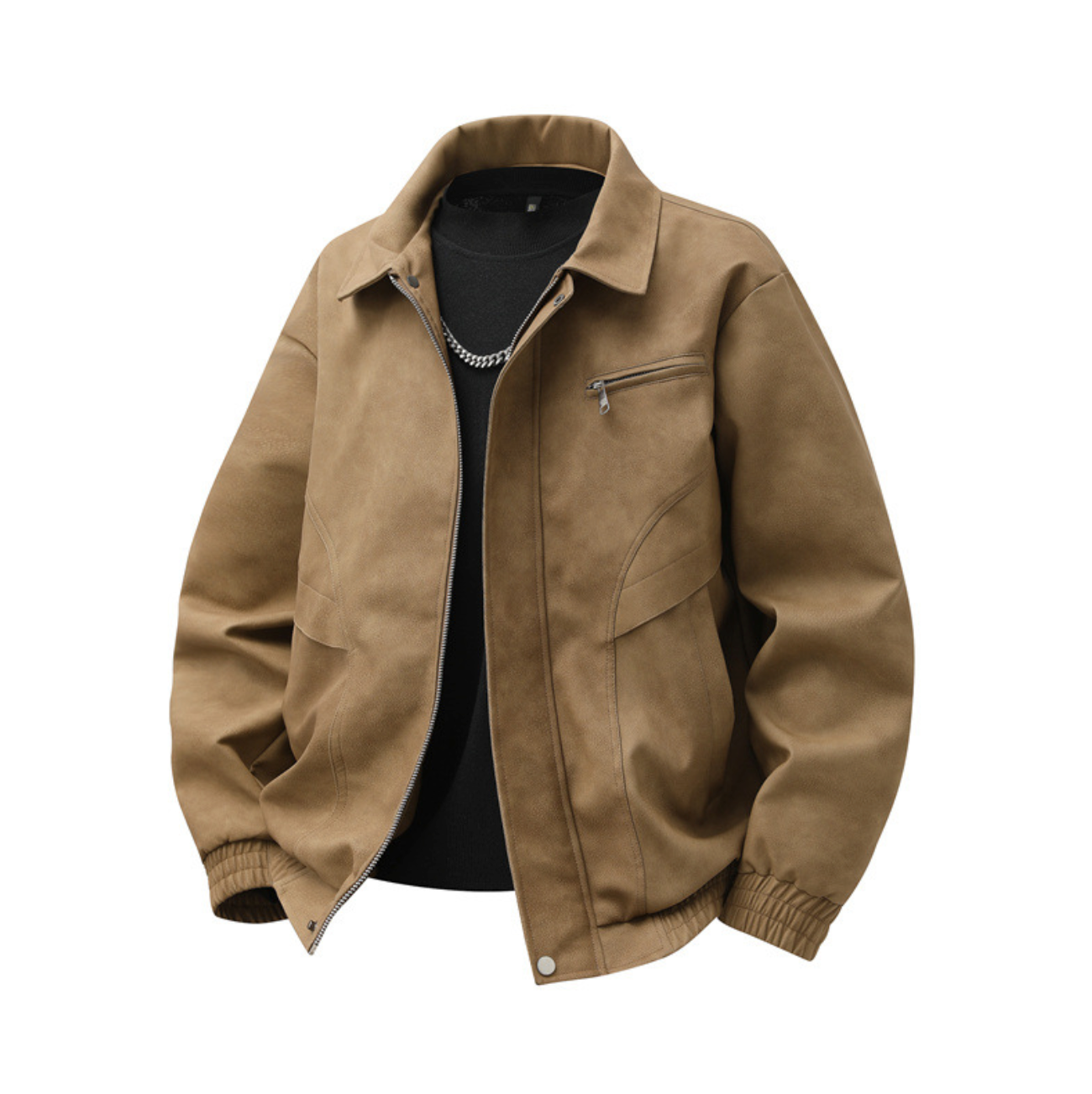 เช่าเสื้อแจ็คเก็ต ชาย รุ่น NITRO สี น้ำตาล