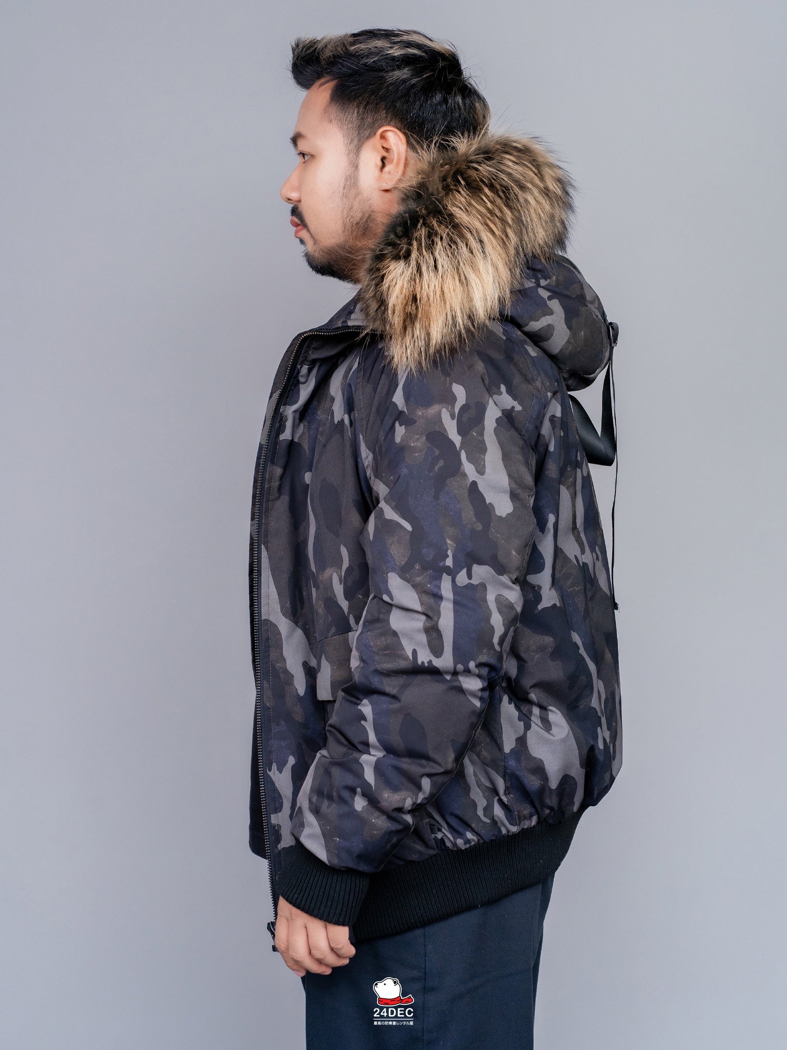 เช่าเสื้อกันหนาว ชาย รุ่น TACTICAL สี เขียว