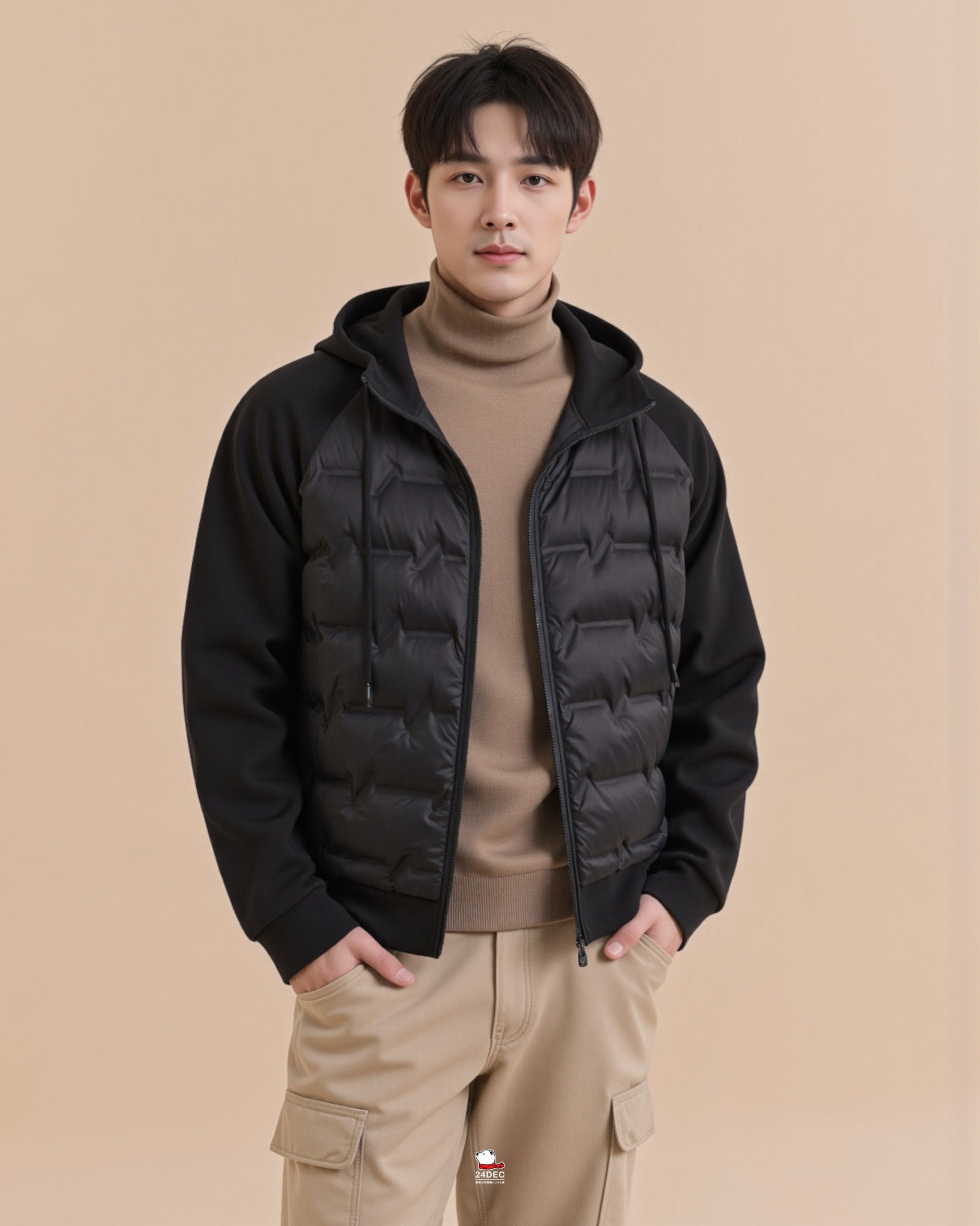 เช่าเสื้อแจ็คเก็ต ชาย รุ่น TASTE สี ดำ