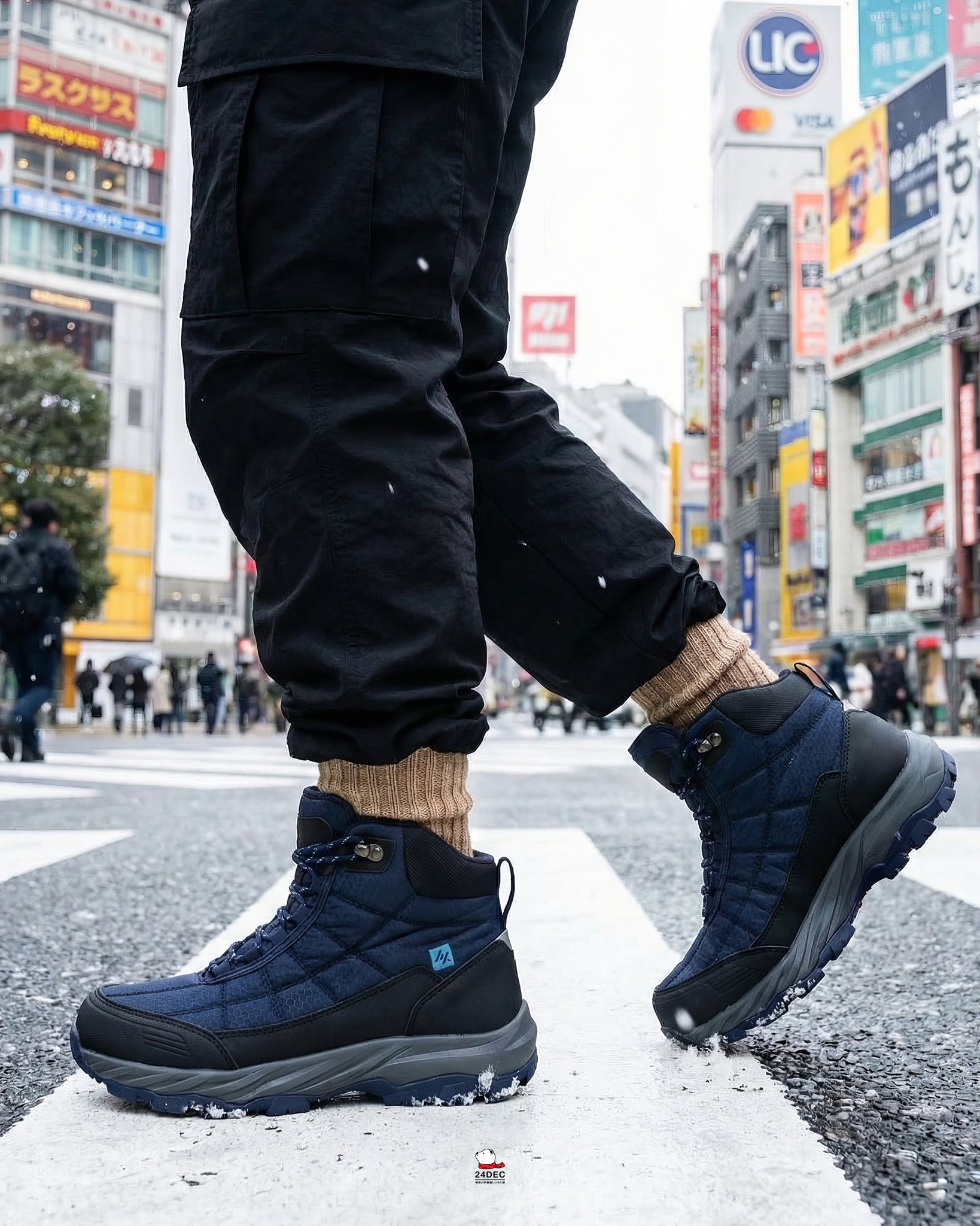 เช่ารองเท้าบูท ชาย รุ่น TUNDRA สี น้ำเงิน