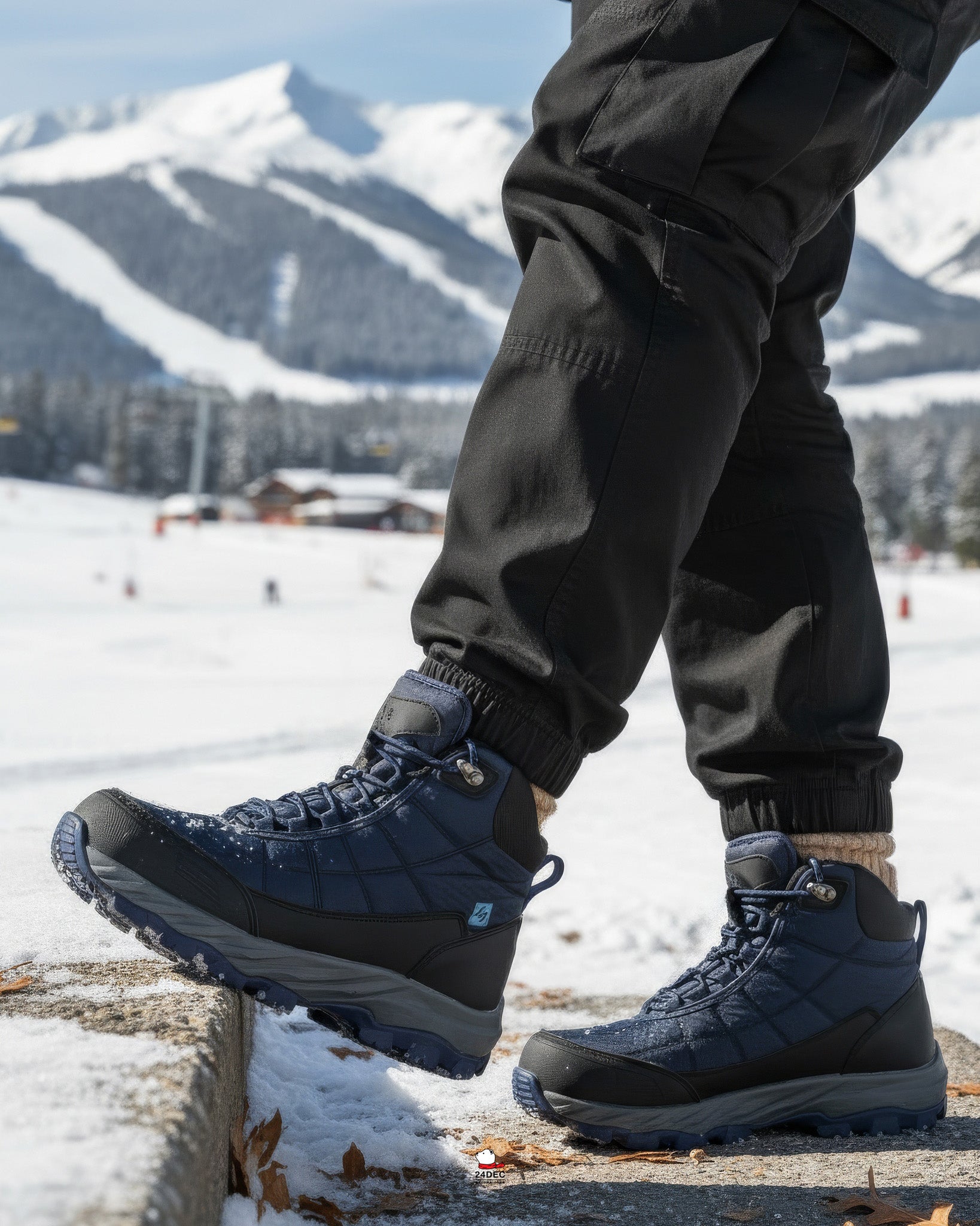 เช่ารองเท้าบูท ชาย รุ่น TUNDRA สี น้ำเงิน